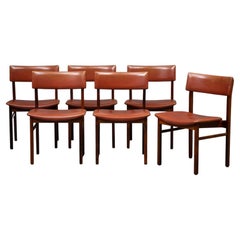 Set of 6 Rosewood Dining Chairs by Kurt Östervig