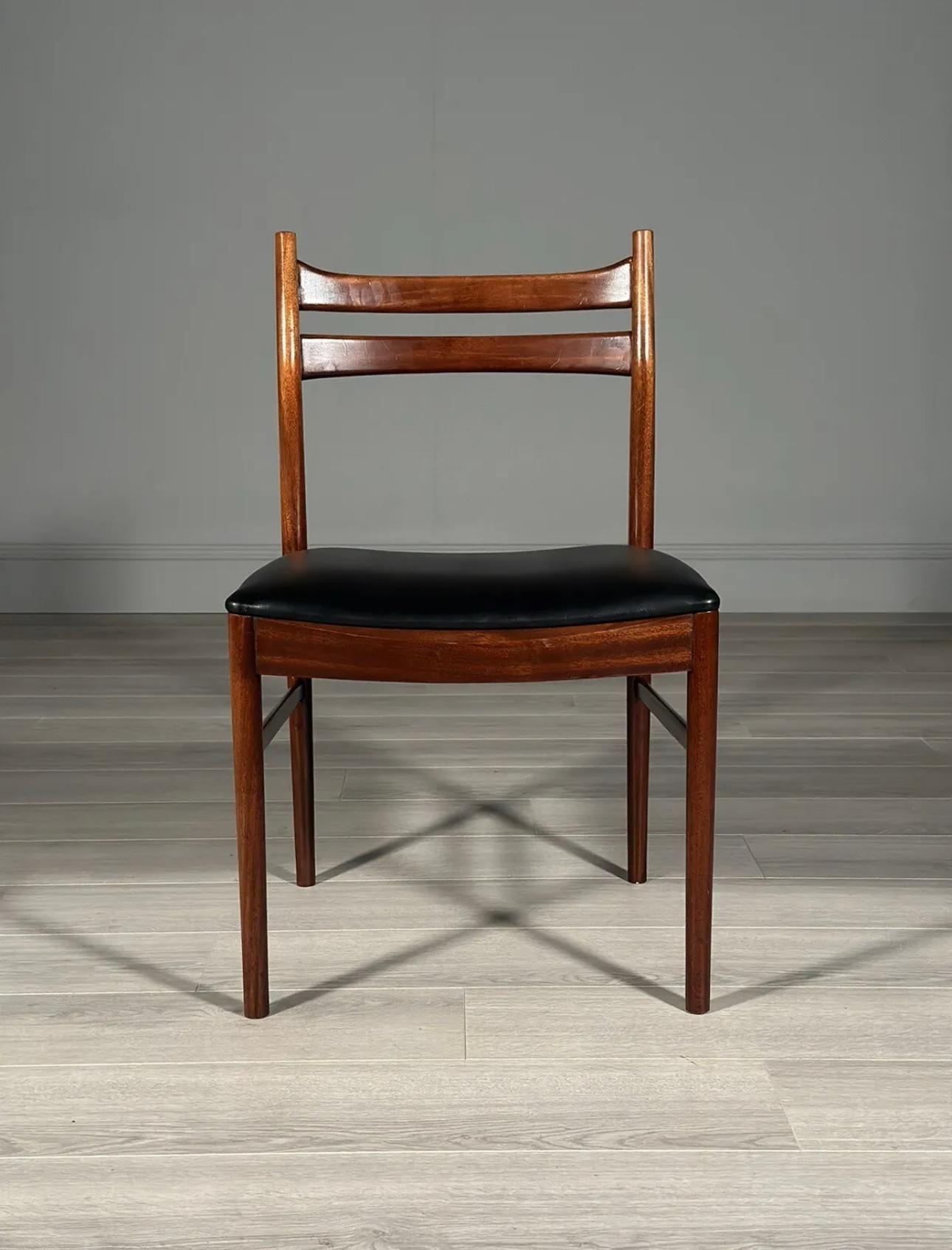Set Of 6 Rosewood Dining Chairs By McIntosh 2
