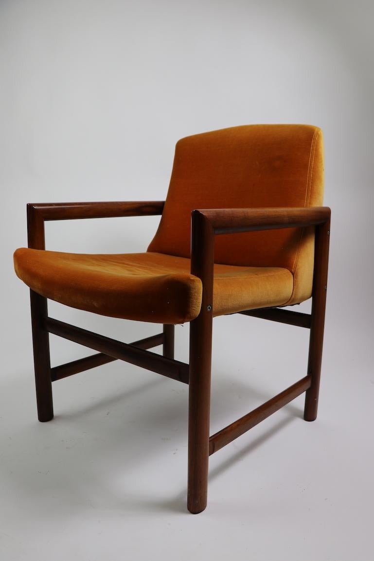 Americano Set di 6 sedie da pranzo con struttura in palissandro di Founders Furniture Co. in vendita