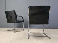 Set di 6 poltrone Rudolf Glatzel per Knoll Art Collection, anni '80
