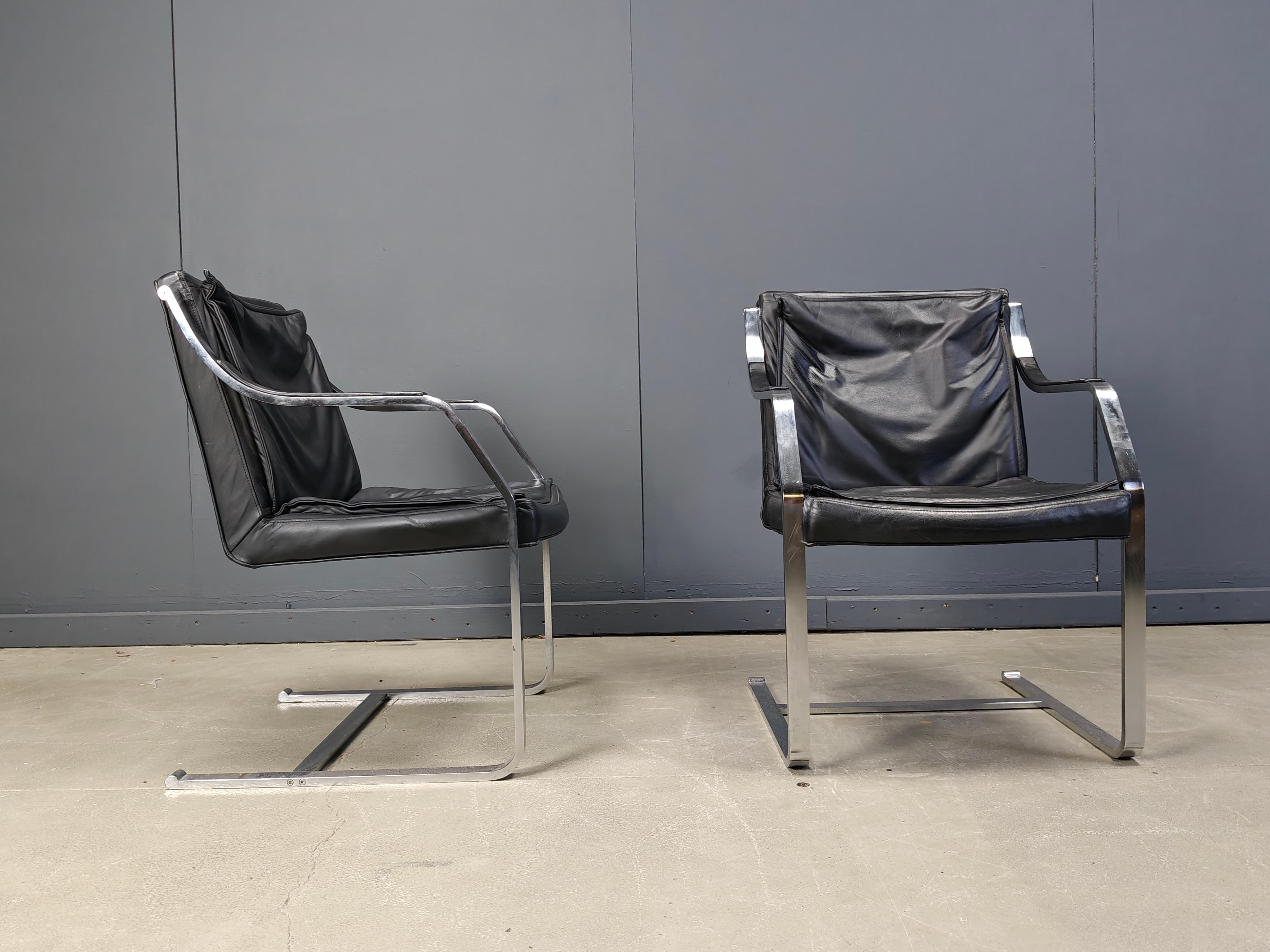 Allemand Ensemble de 6 fauteuils Rudolf Glatzel pour Knoll Art Collectional, années 1980 en vente