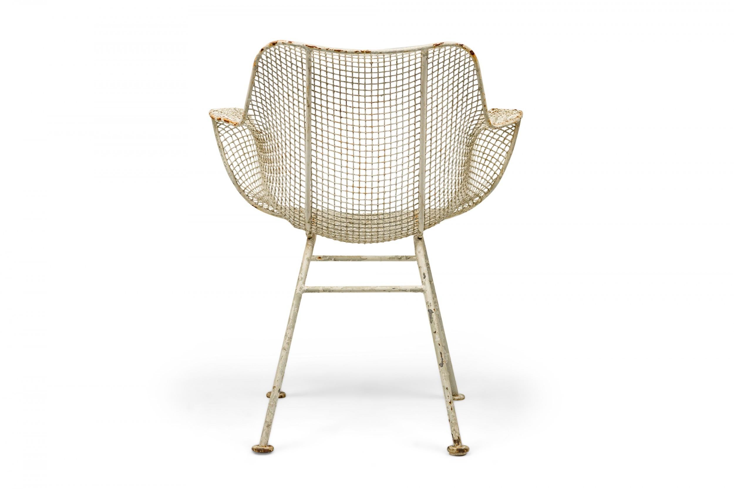 Ensemble de 6 chaises de salle à manger Sculptura en métal Russell Woodard, 2 avec bras, 4 côtés en vente 12