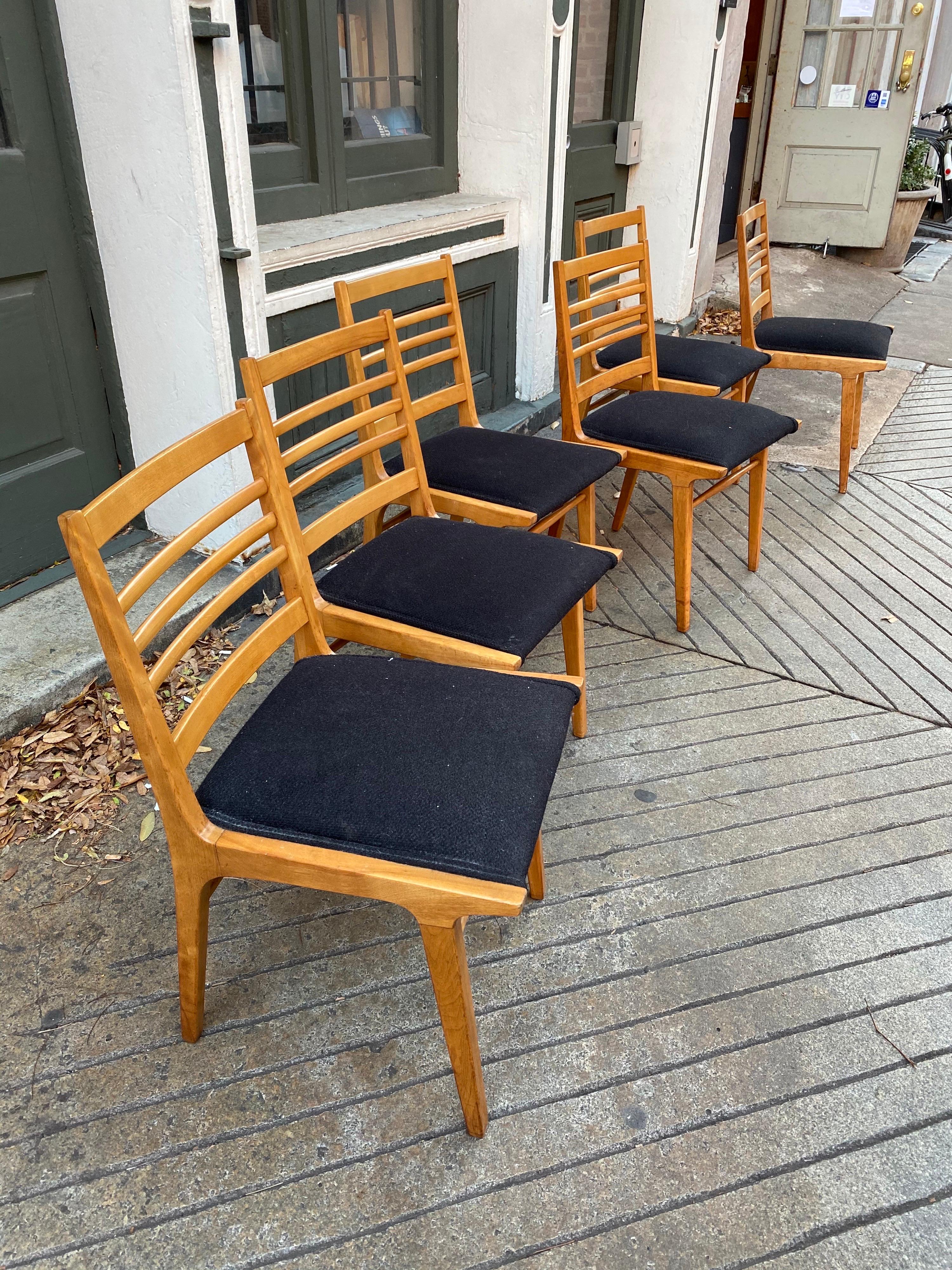 Set of 6 RWAY Dining Chairs 1