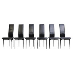 Set of 6 'S44' Chairs by Giancarlo Vegni & Gianfranco Gualtierotti for Fasem, 19