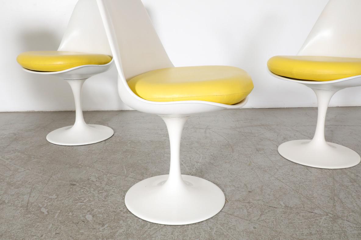 Set di 6 sedie da pranzo o da cocktail in stile Saarinen con base a piedistallo di Pastoe in vendita 2
