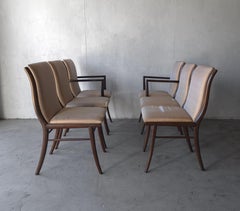 Set of 6 Sabre Leg Dining Chairs by Robsjohn-Gibbings