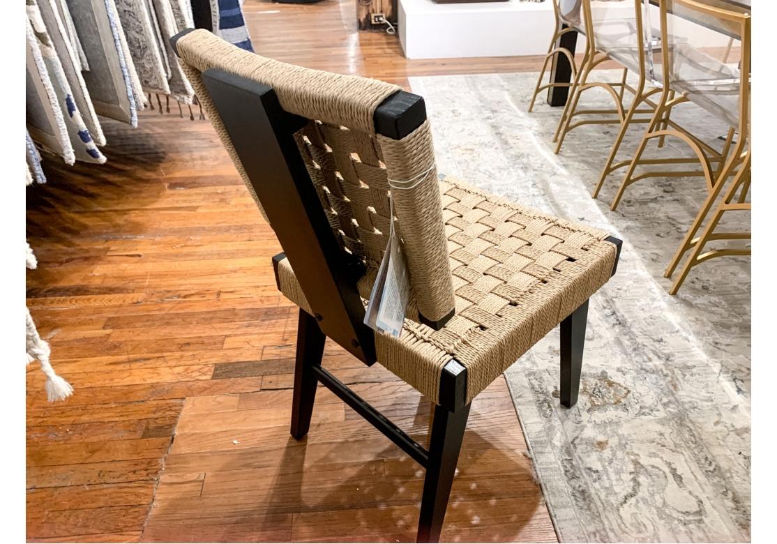 Other Set Of 6 Safavieh Woven Armless Dining Chairs