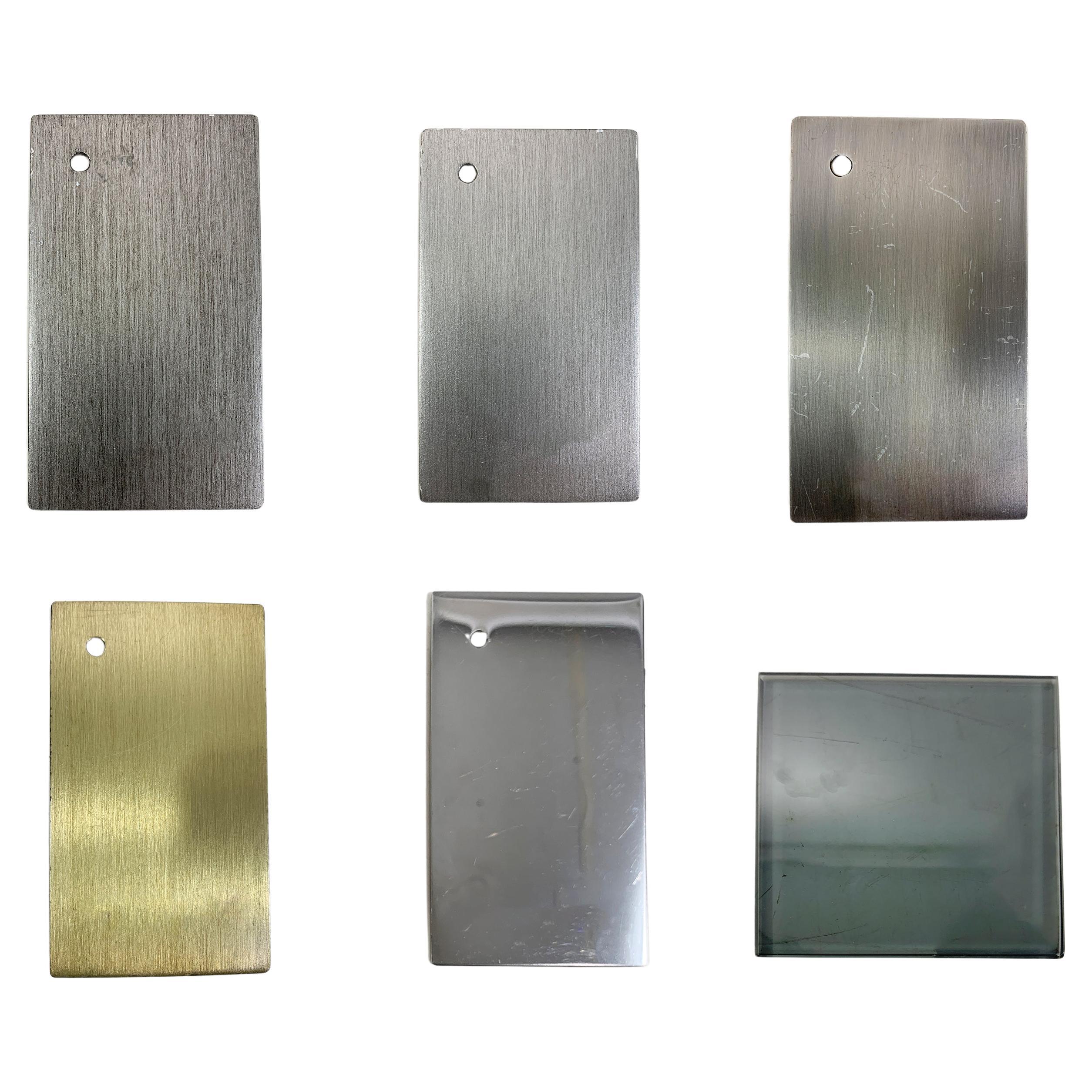 Set of 6 Samples for City XL, Console / Cabinet with glass