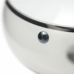 Set of 6 SAN VALENTINO coupe campagne with hematite, by Giberto Venezia