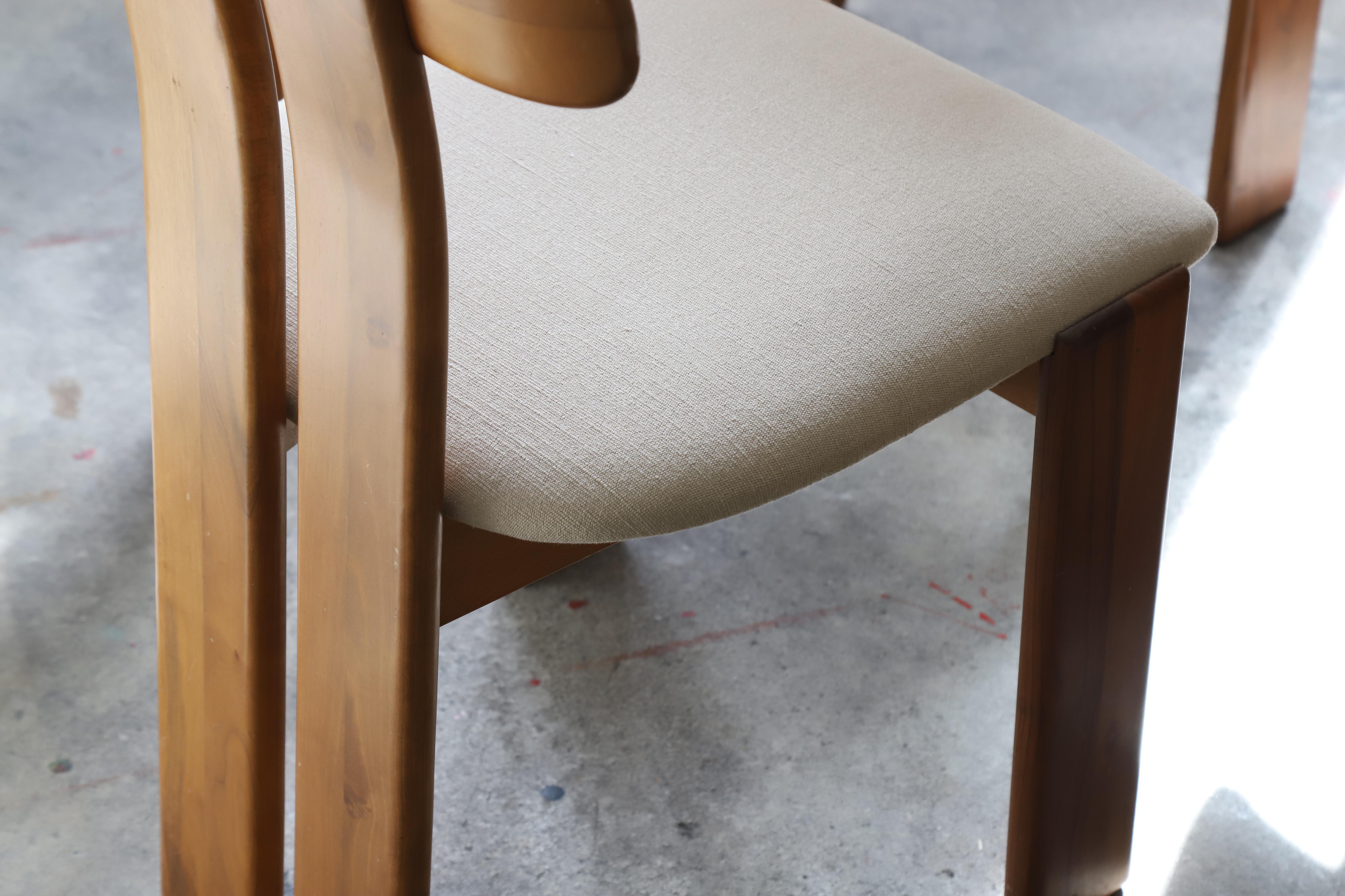 Ensemble de 6 chaises 'Sapporo' par Mario Marenco pour Mobil Girgi, Italie 1970's en vente 4