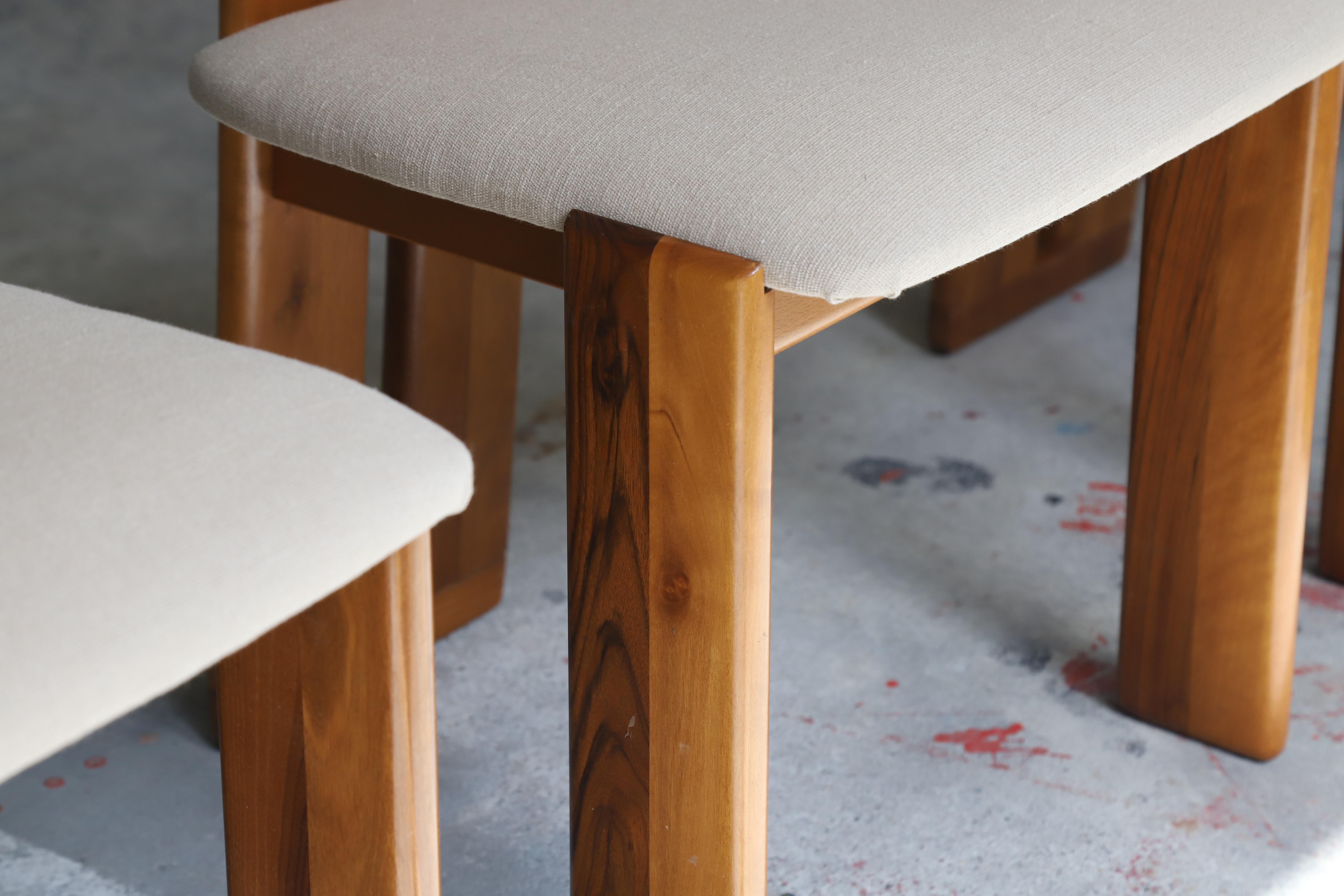 Ensemble de 6 chaises 'Sapporo' par Mario Marenco pour Mobil Girgi, Italie 1970's en vente 3