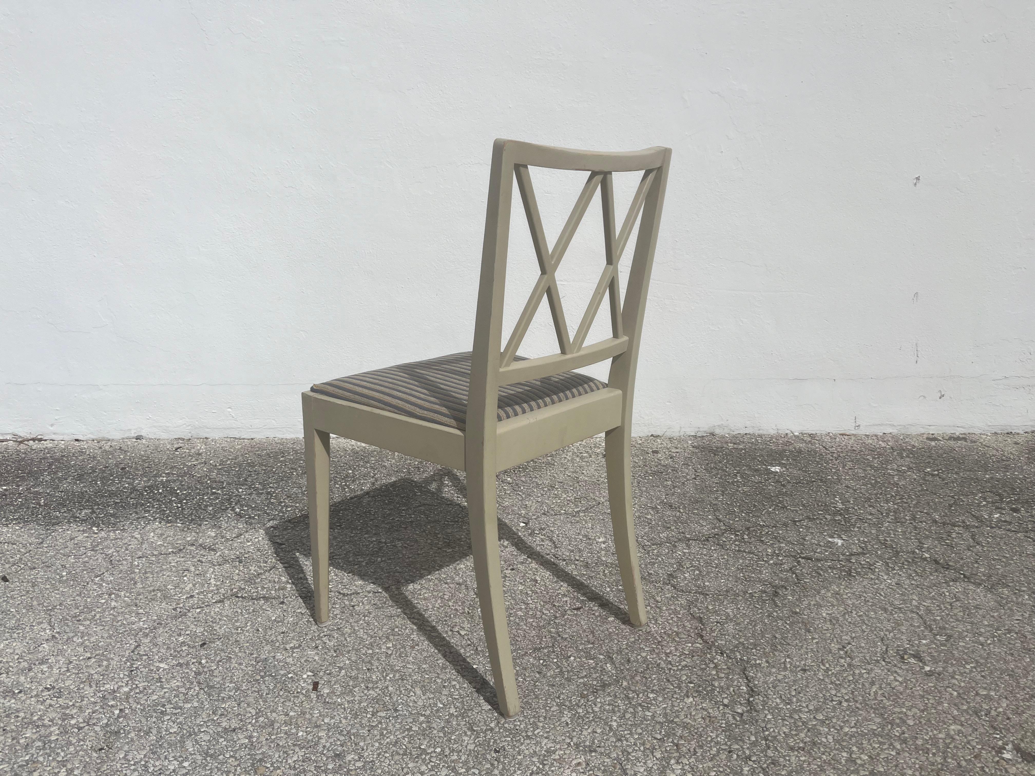 Set di 6 sedie da pranzo scandinave, anni '40 in vendita 5