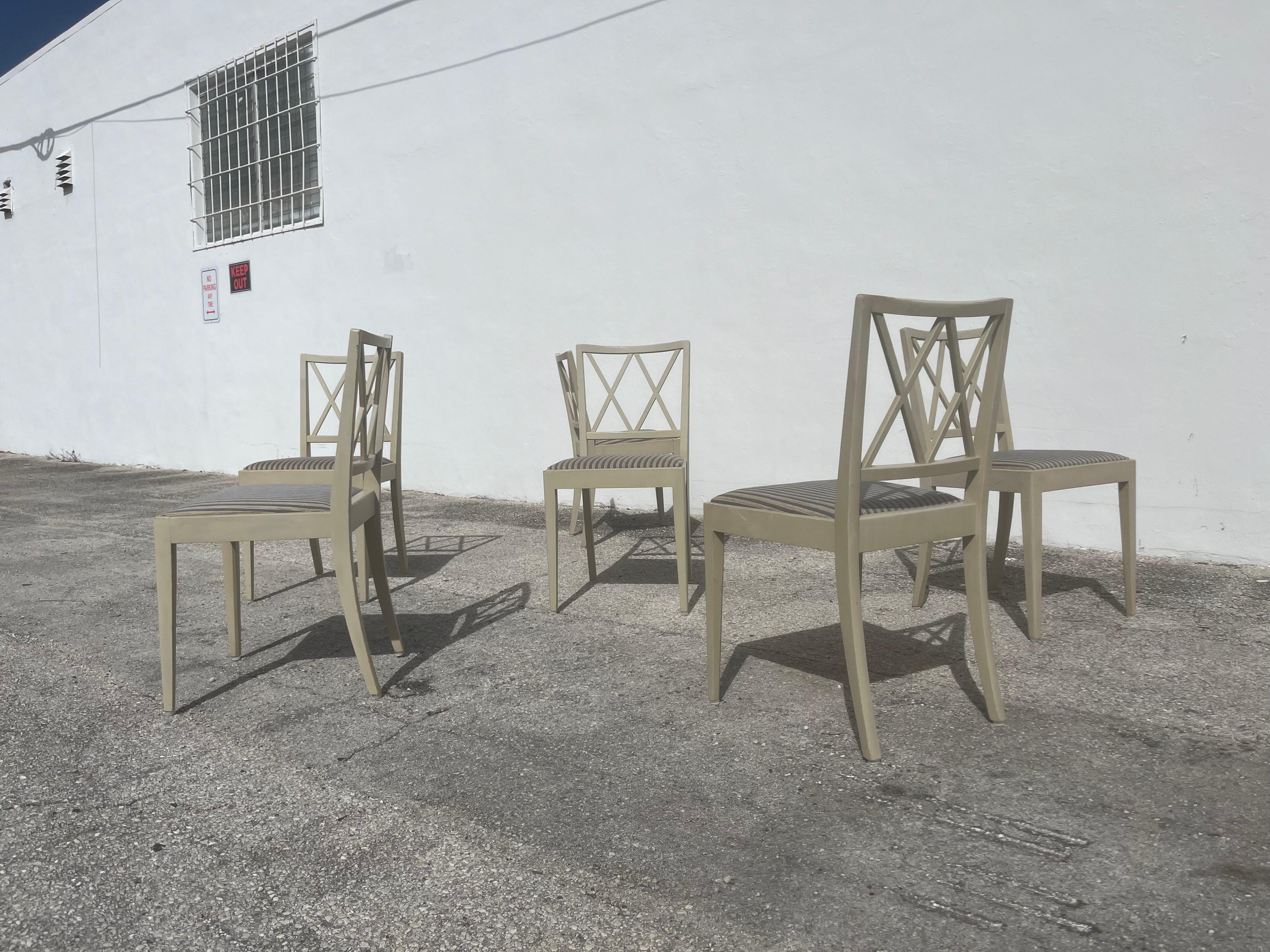 Set di 6 sedie da pranzo scandinave, anni '40 in vendita 7