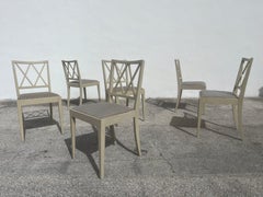 Set of 6 Scandinavian Dining Chairs, 1940s