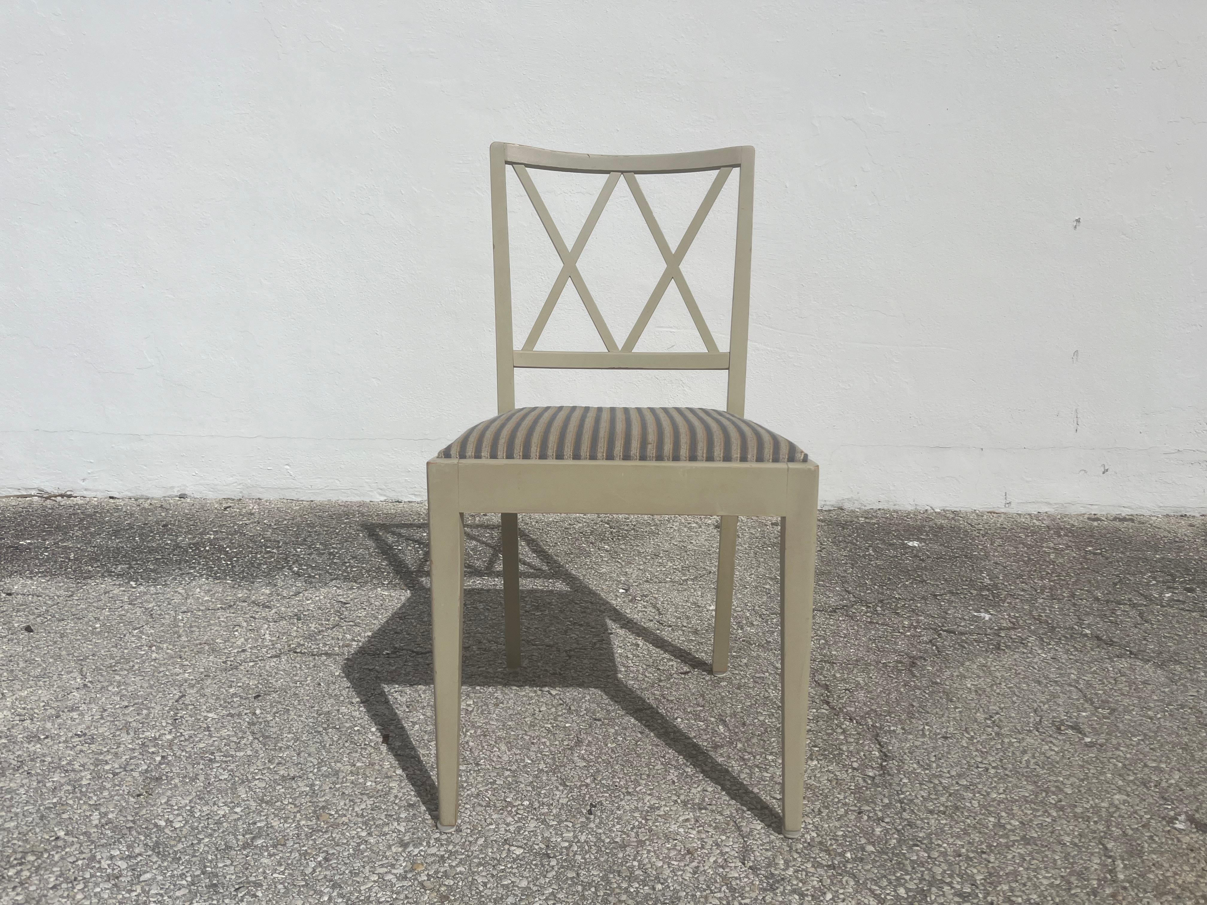 Set di 6 sedie da pranzo scandinave, anni '40 in vendita 2