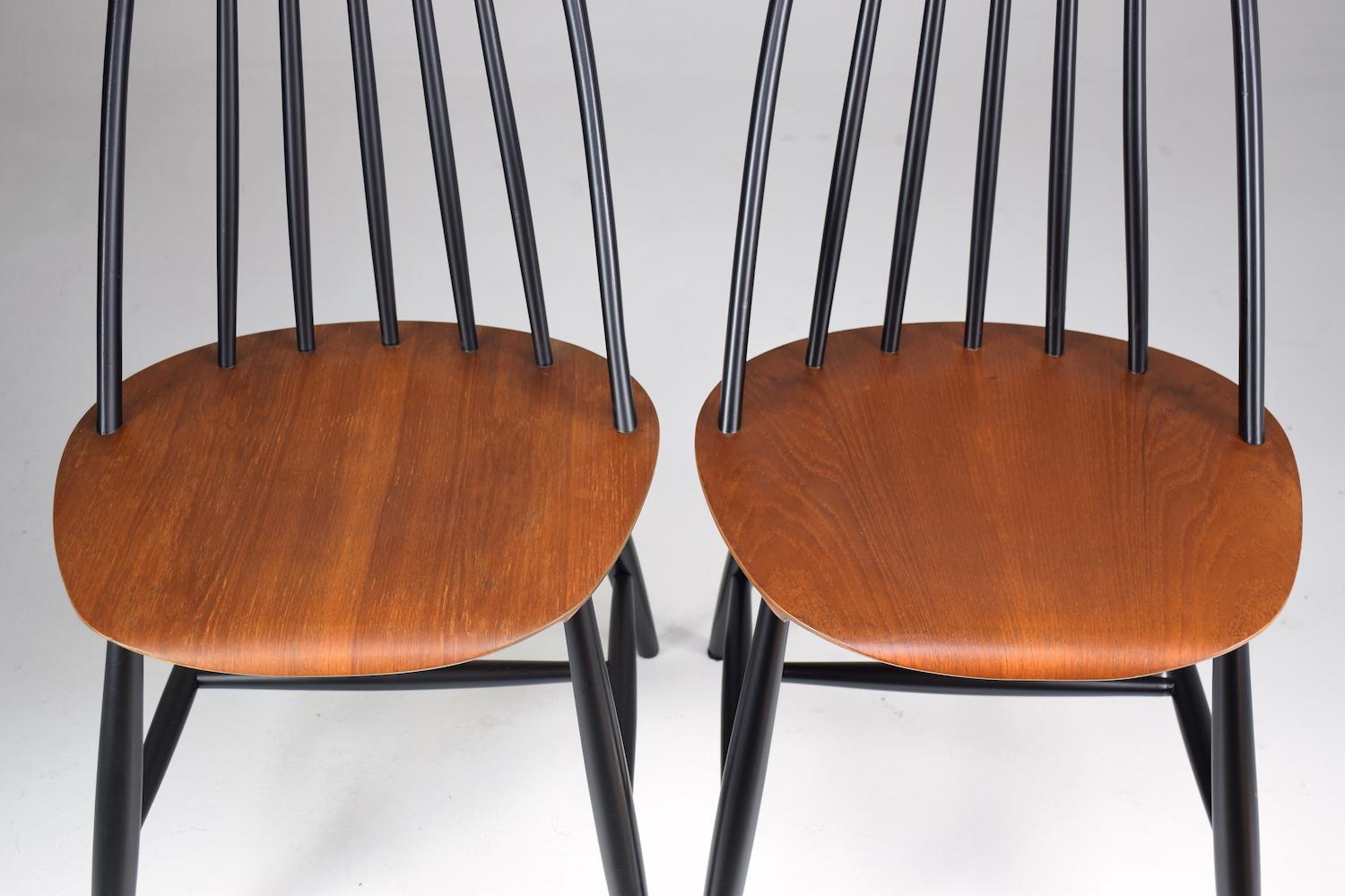Set of 6 Scandinavian Midcentury Dining Chairs by Hagafors, 1960s 5