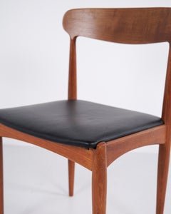 Set of 6 Scandinavian Teak Dining Chairs by Uldum Møbelfabrik