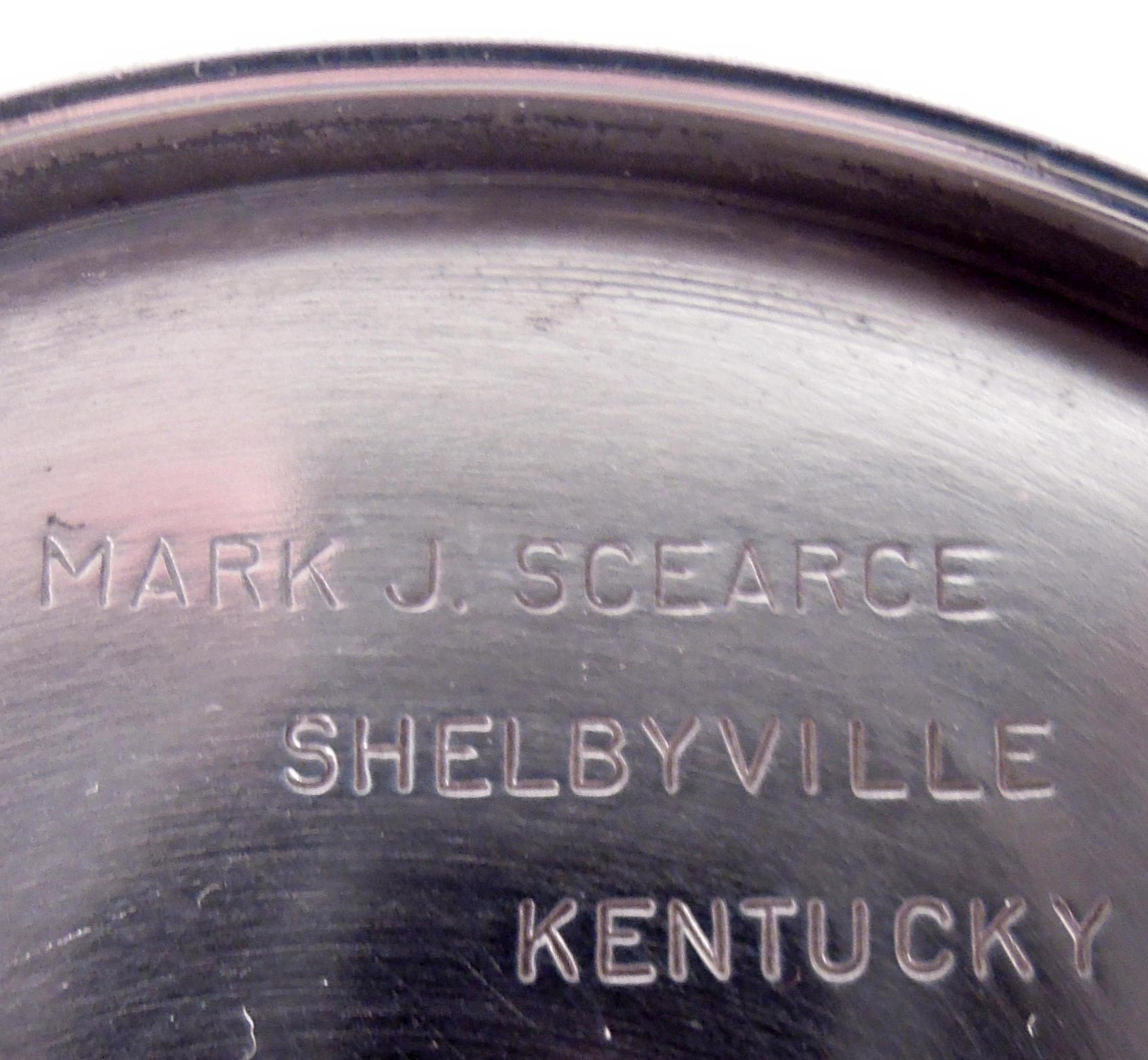 Juego de 6 jarras de menta de plata de ley de la época de Kentucky Nixon en venta 1