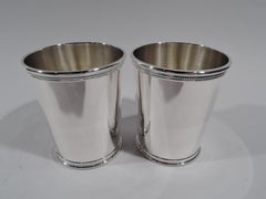 Set of 6 Scearce Nixon-Era Silent Majority Sterling Silver Mint Juleps