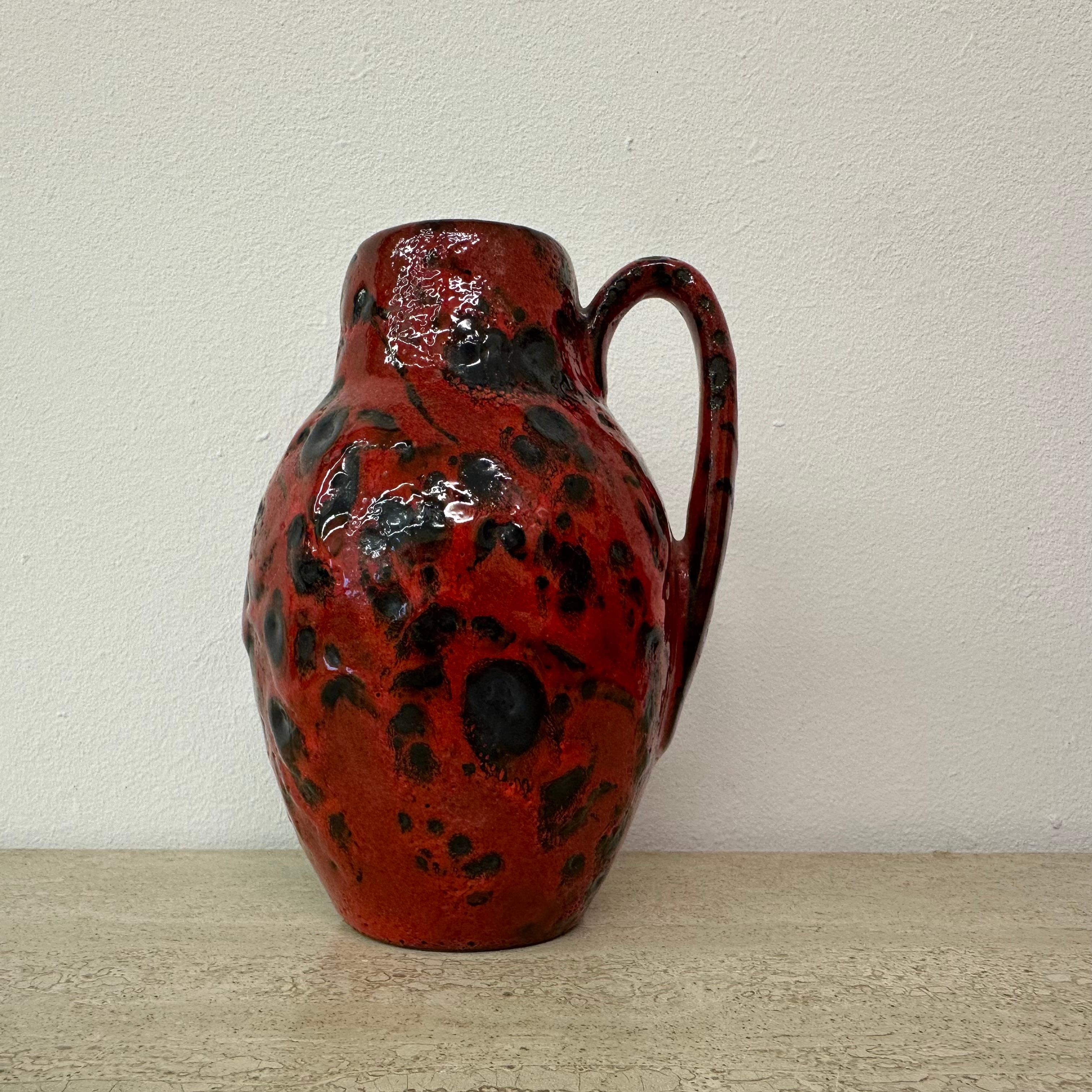 Set di 6 vasi in ceramica Scheurich Germania Ovest , anni '70 in vendita 15