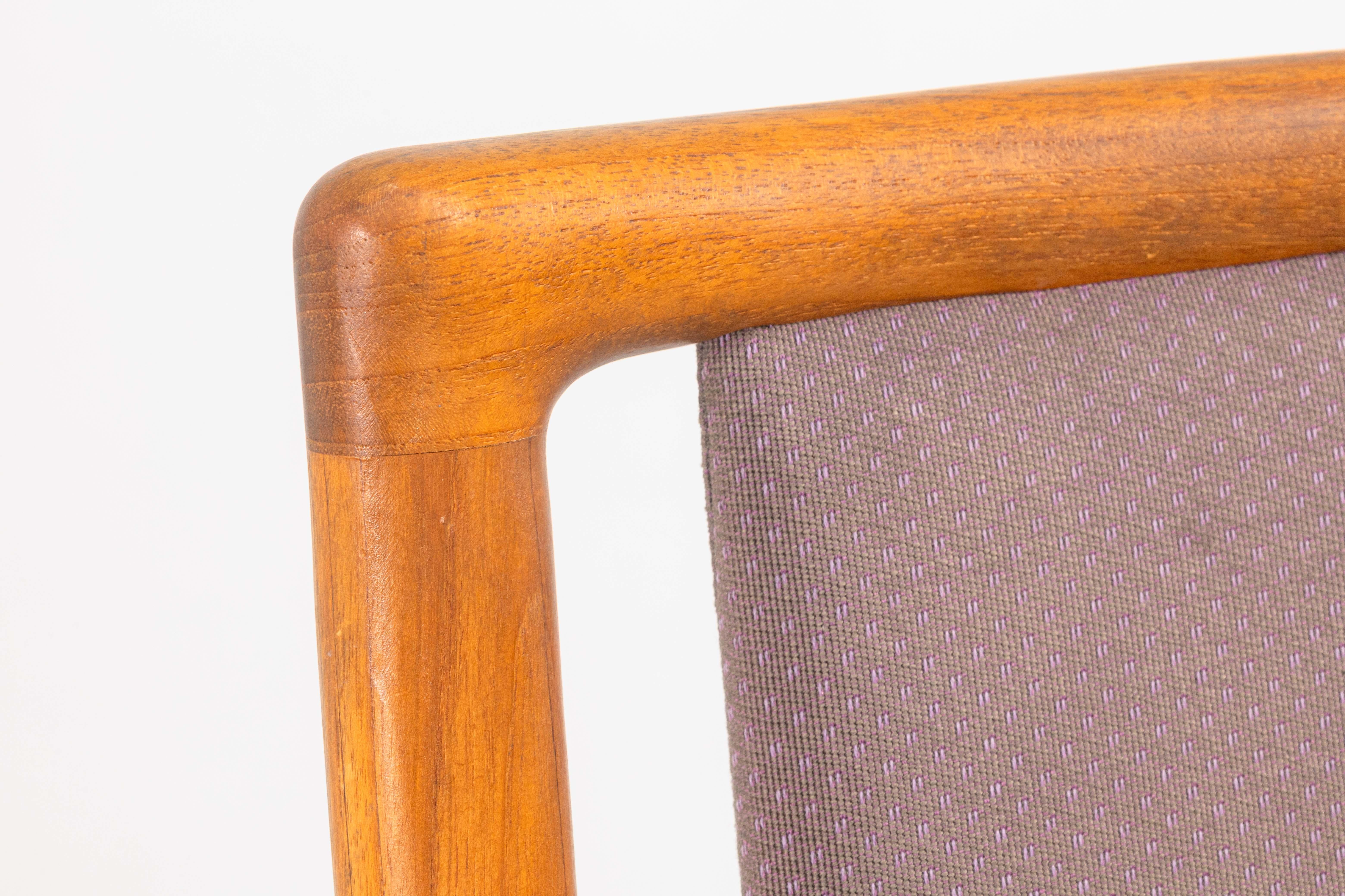 Satz von 6 Schou Anderson Vintage Dänische Teakholz Mid Century Modern Esszimmerstühle im Angebot 2