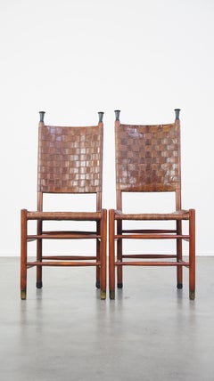 Juego de 6 sillas de comedor Schuitema de la colección Shaker