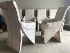 Set of 6 Sculptural Dining Chairs by Carson’s of Highpoint