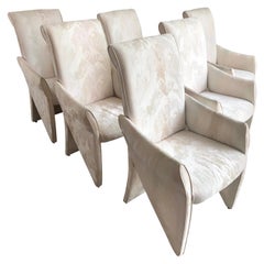 Set of 6 Sculptural Dining Chairs by Carson’s of Highpoint