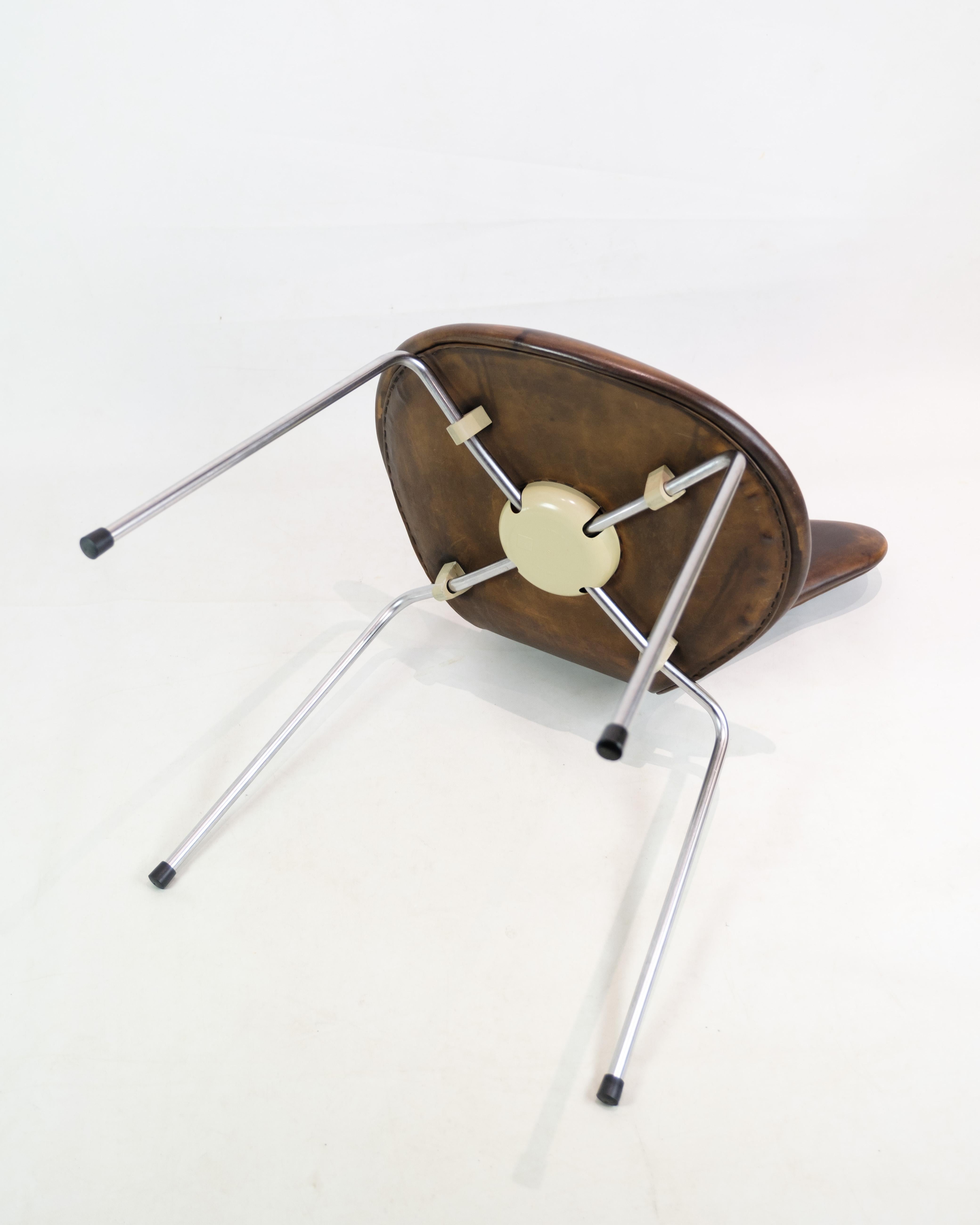 Danish Set of 6 Seven Chairs, 3107, Arne Jacobsen, Fritz Hansen For Sale