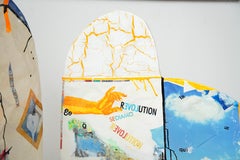 Set of 6 Signed Pop Art Chairs by Guido Coletti (1995, signed in 2013)