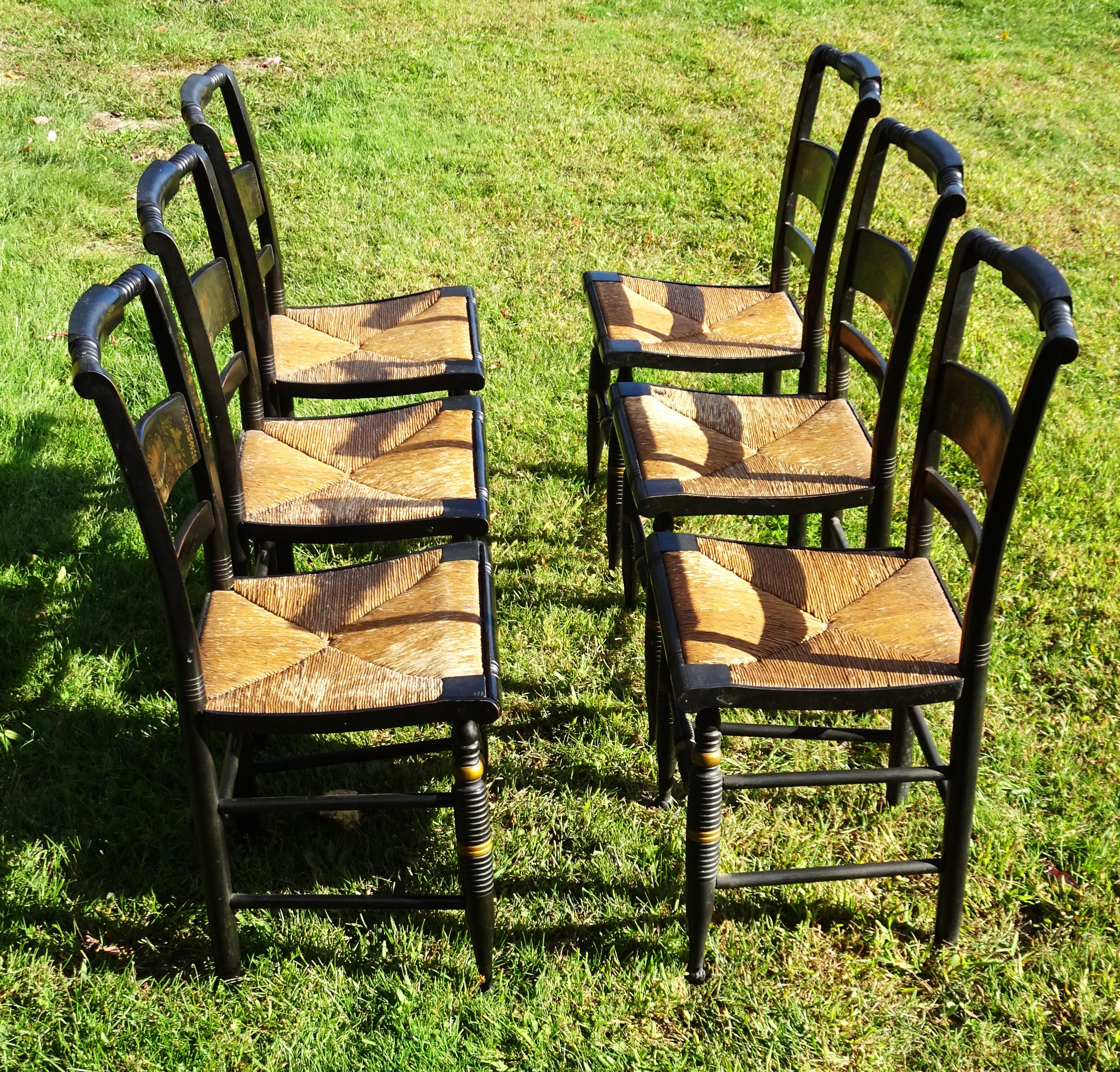 hitchcock dining chairs