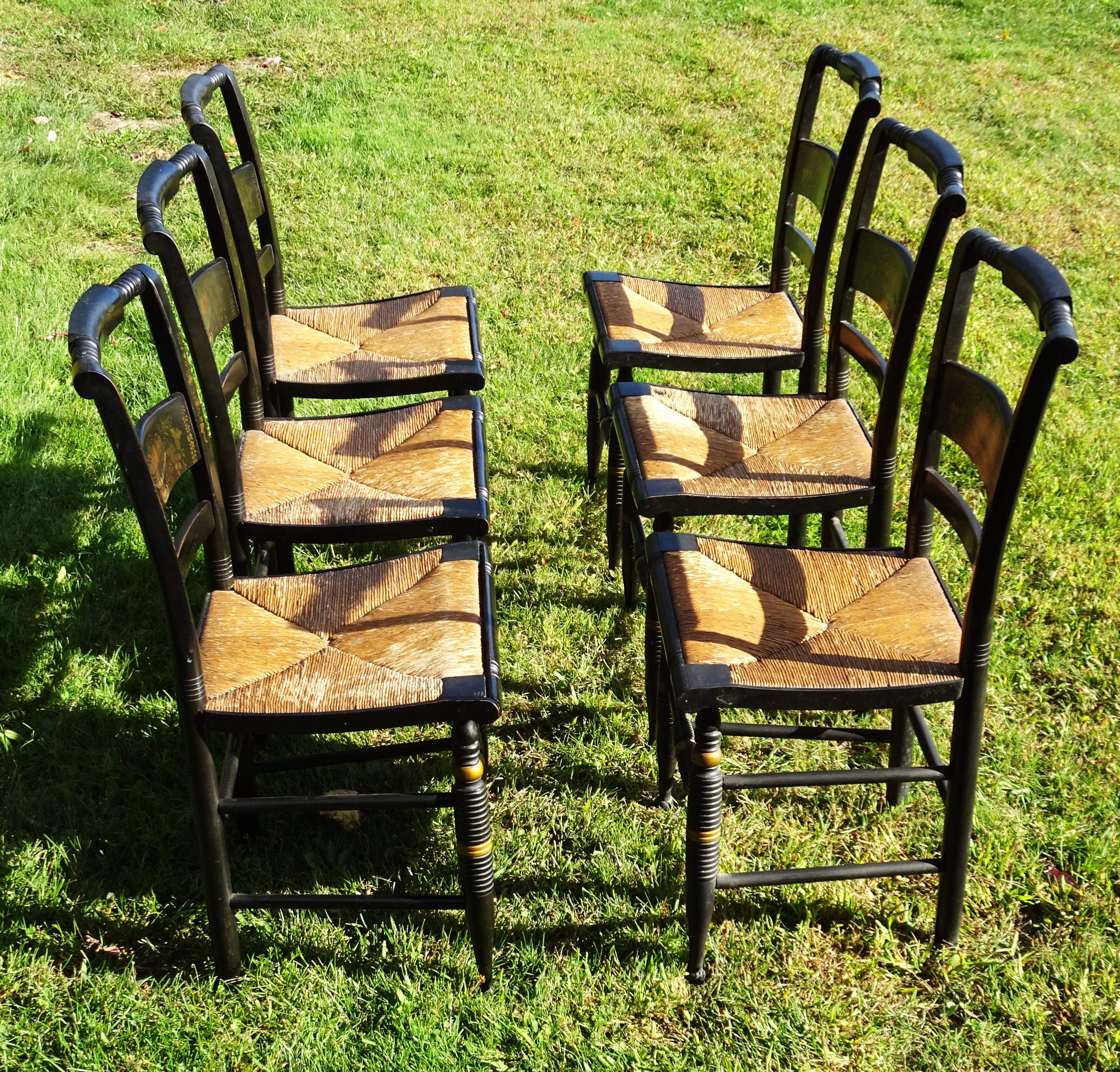 hitchcock dining chairs