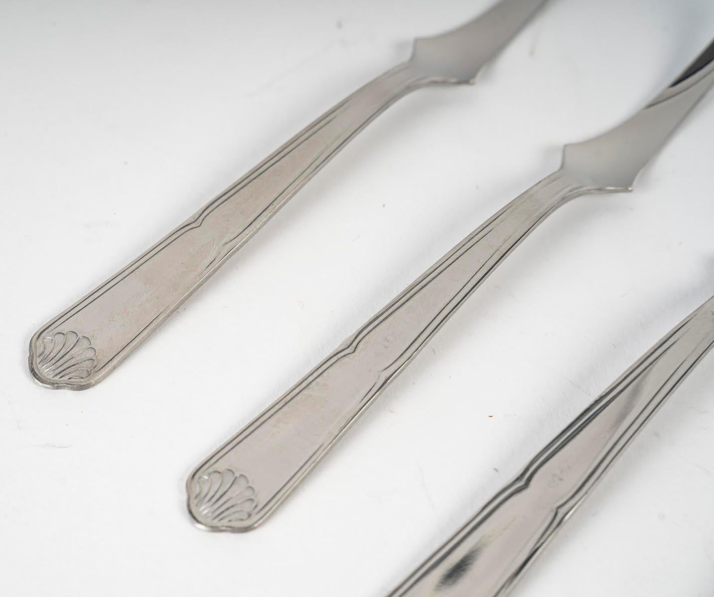 Set of 6 Snail Forks, 20th Century. In Good Condition For Sale In Saint-Ouen, FR