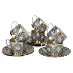 Set of 6 Sole Tea Cups