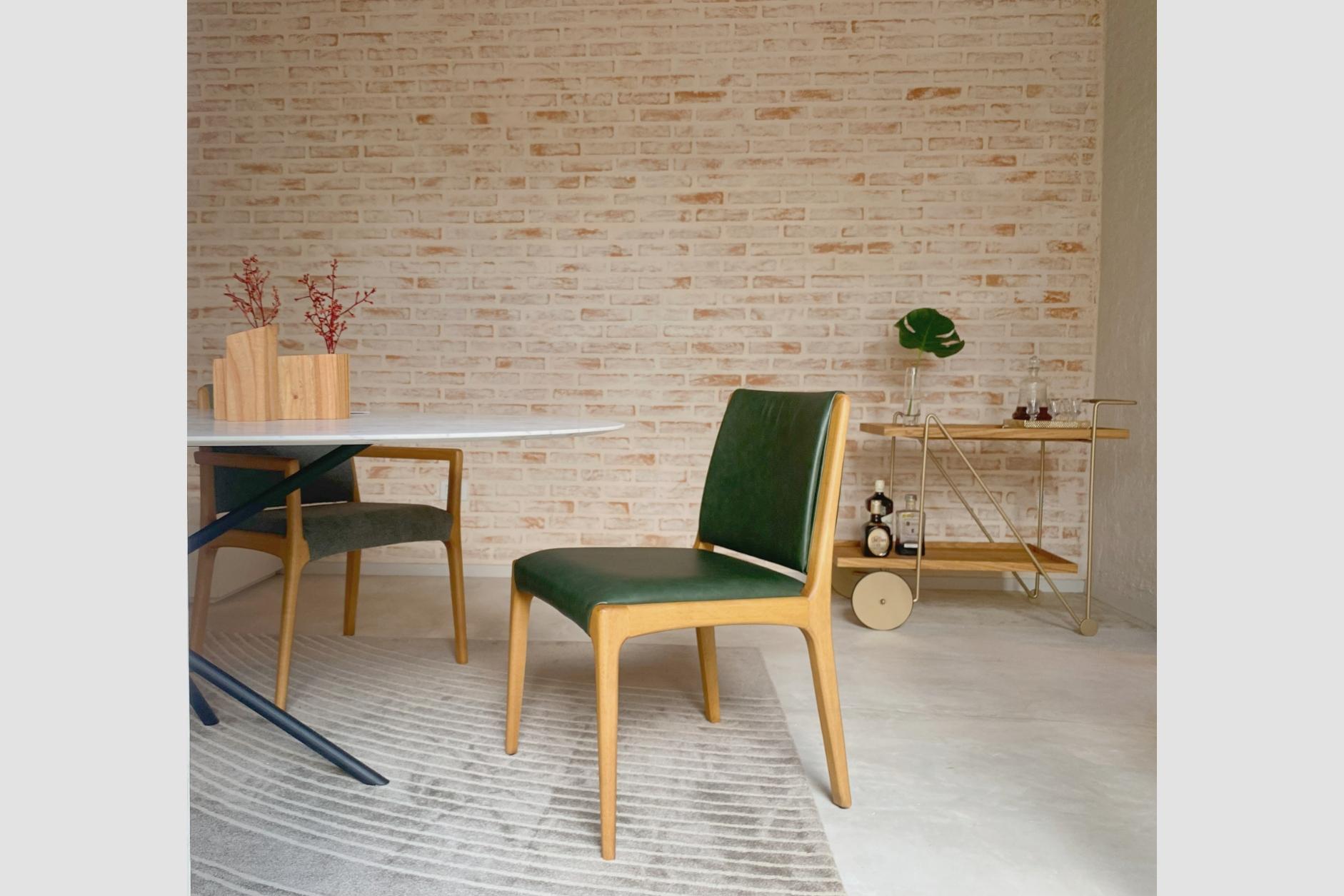 Modern Set of 6 solid wood 