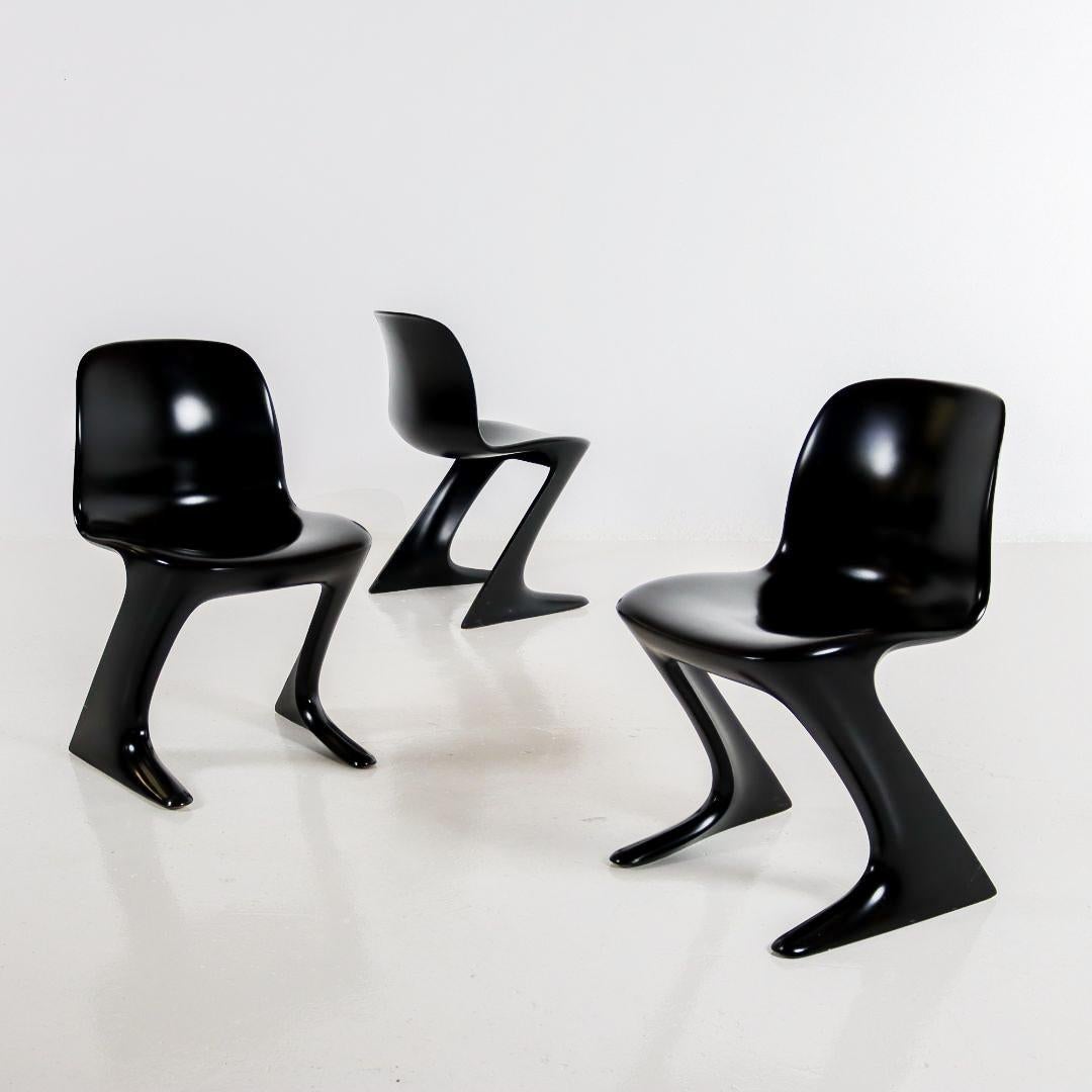 German Set of 6 Space Age 'Z Chair' Dining Chairs by Ernst Moeckl for Horn Collection For Sale