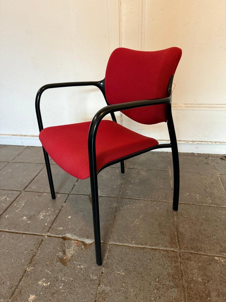 American Set of 6 stacking chairs designed by Mark Goetz for Herman Miller For Sale