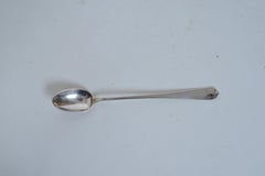 Set of 6 Sterling Silver Ice Tea Spoons by Gorham "Tipt" Pattern 1832