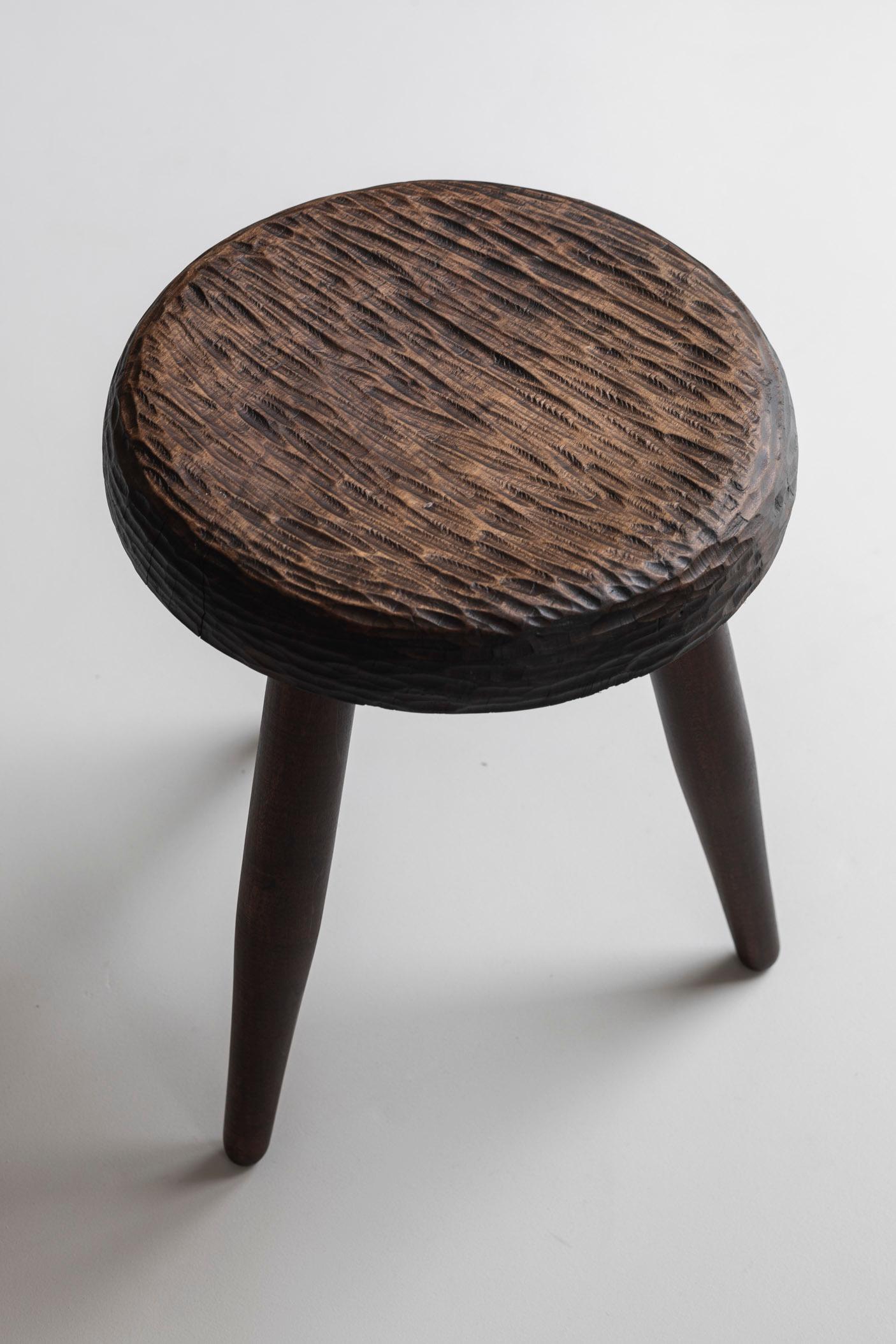 Conjunto de 6 taburetes a la manera de Charlotte Perriand, Francia años 60. en venta 4