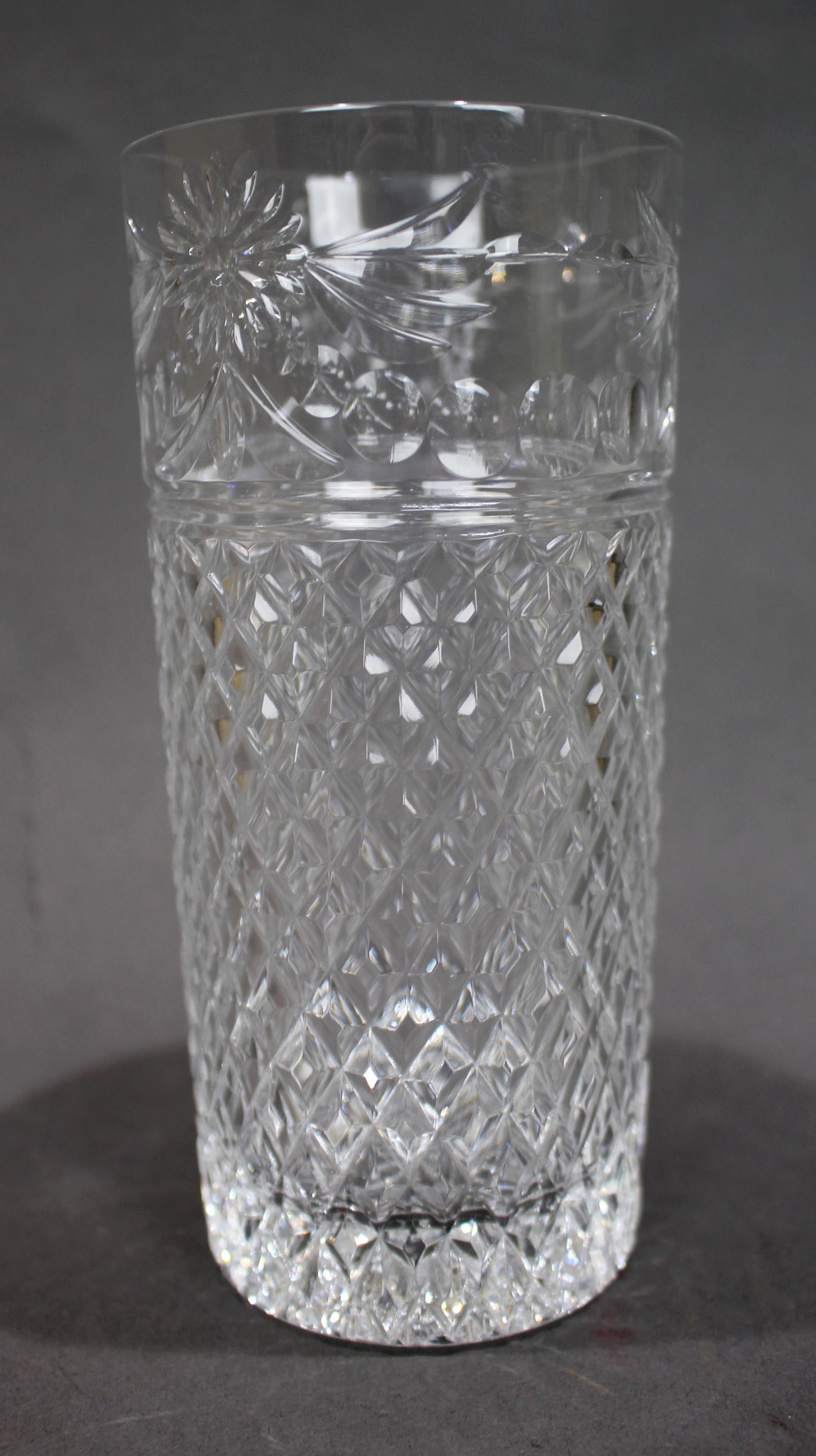 stuart crystal highball glasses