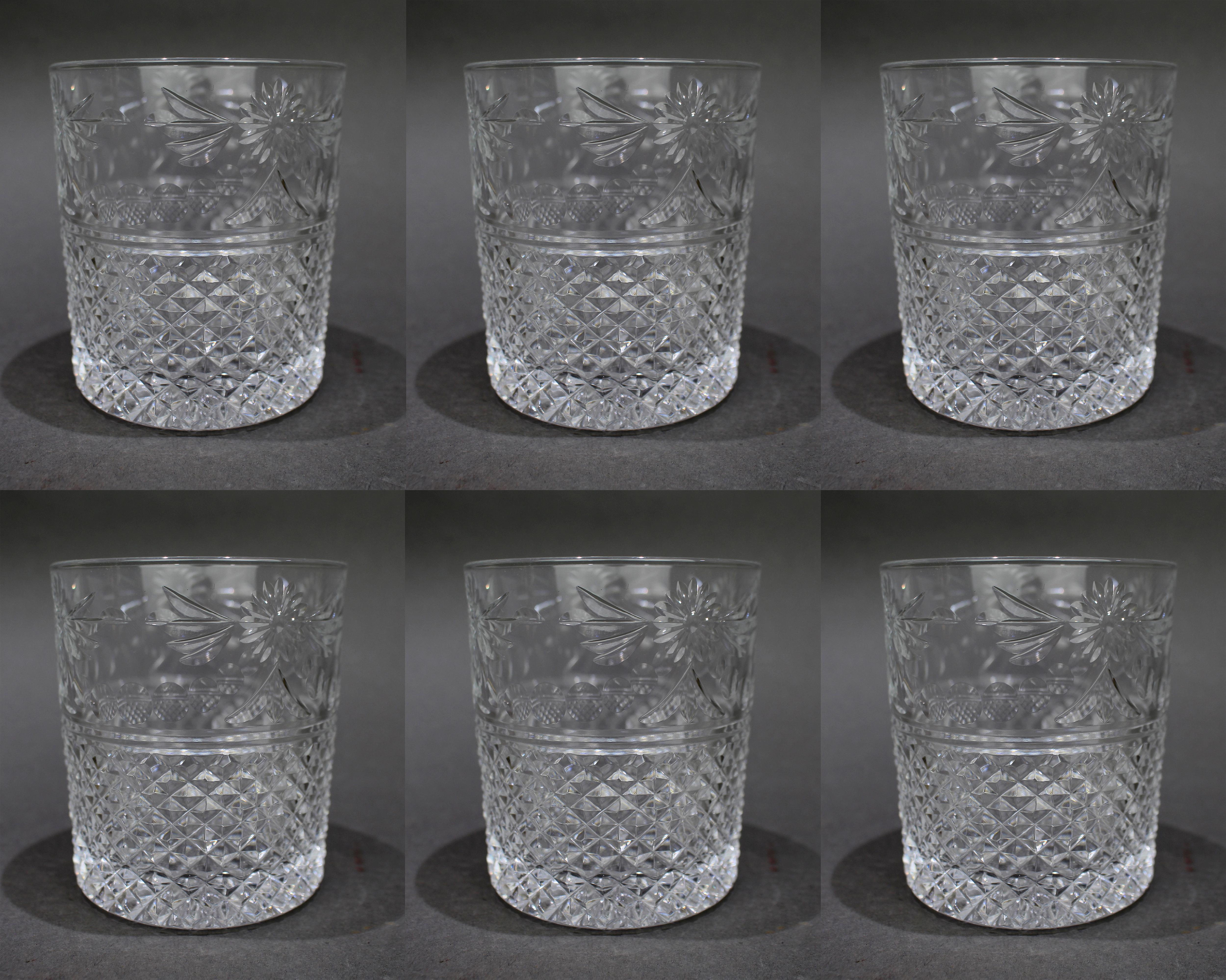 Set of 6 Stuart Crystal Tumblers – Beaconsfield Pattern

Offered for sale is a fine and complete set of six original cut crystal tumblers by Stuart Crystal, crafted in the highly regarded Beaconsfield pattern.

Each glass is of excellent quality,