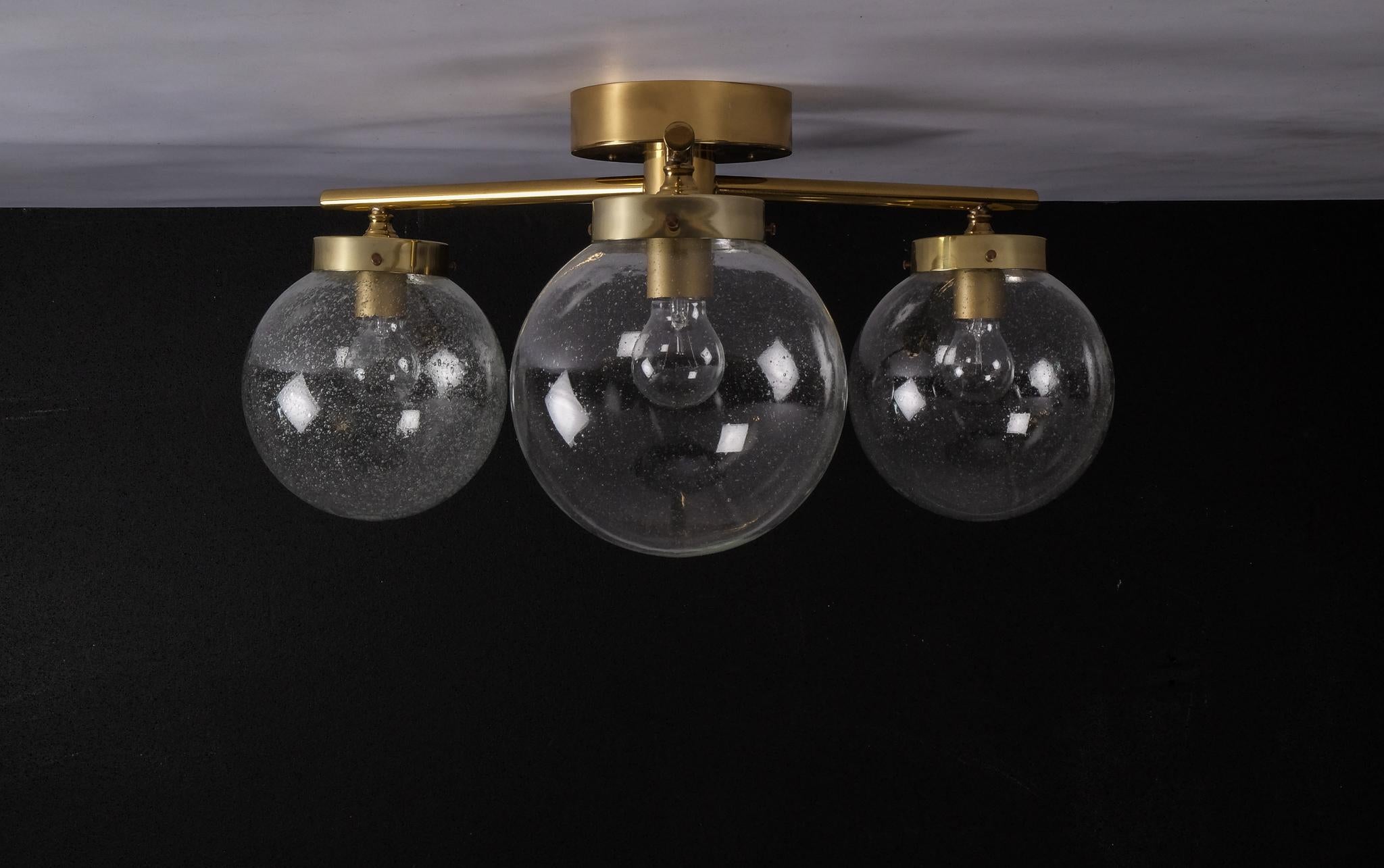 Swedish Ceiling Lamp, 1970s For Sale 1