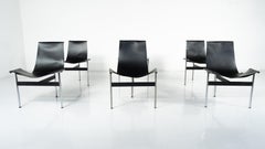 Set of 6 "T" Chairs by Douglas Kelly, Ross Littell and William Katavolos, 1950s