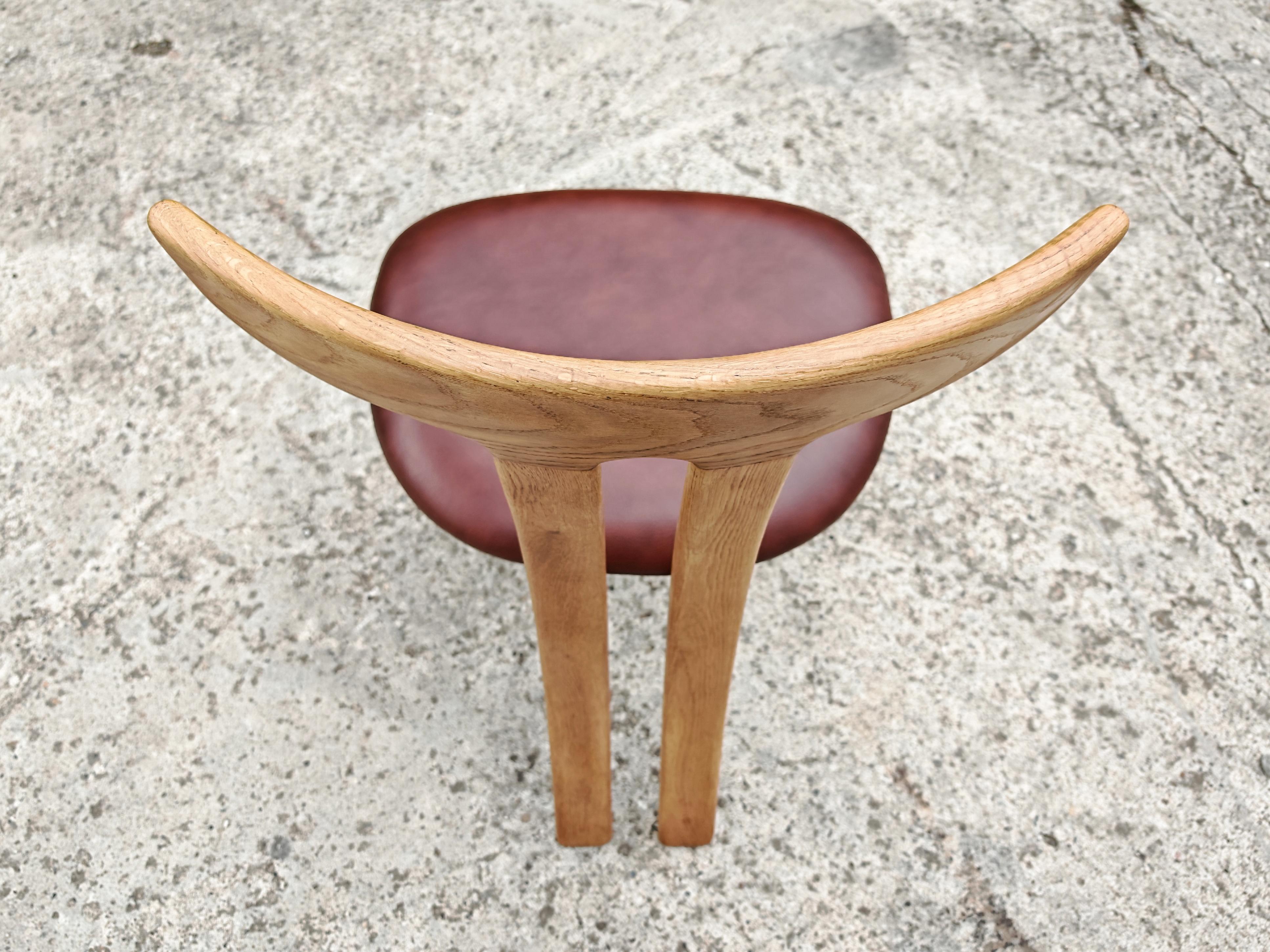 Satz von 6 T-Stühlen entworfen von Ole Wanscher für Carl Hansen, Dänemark 1960er Jahre im Angebot 6