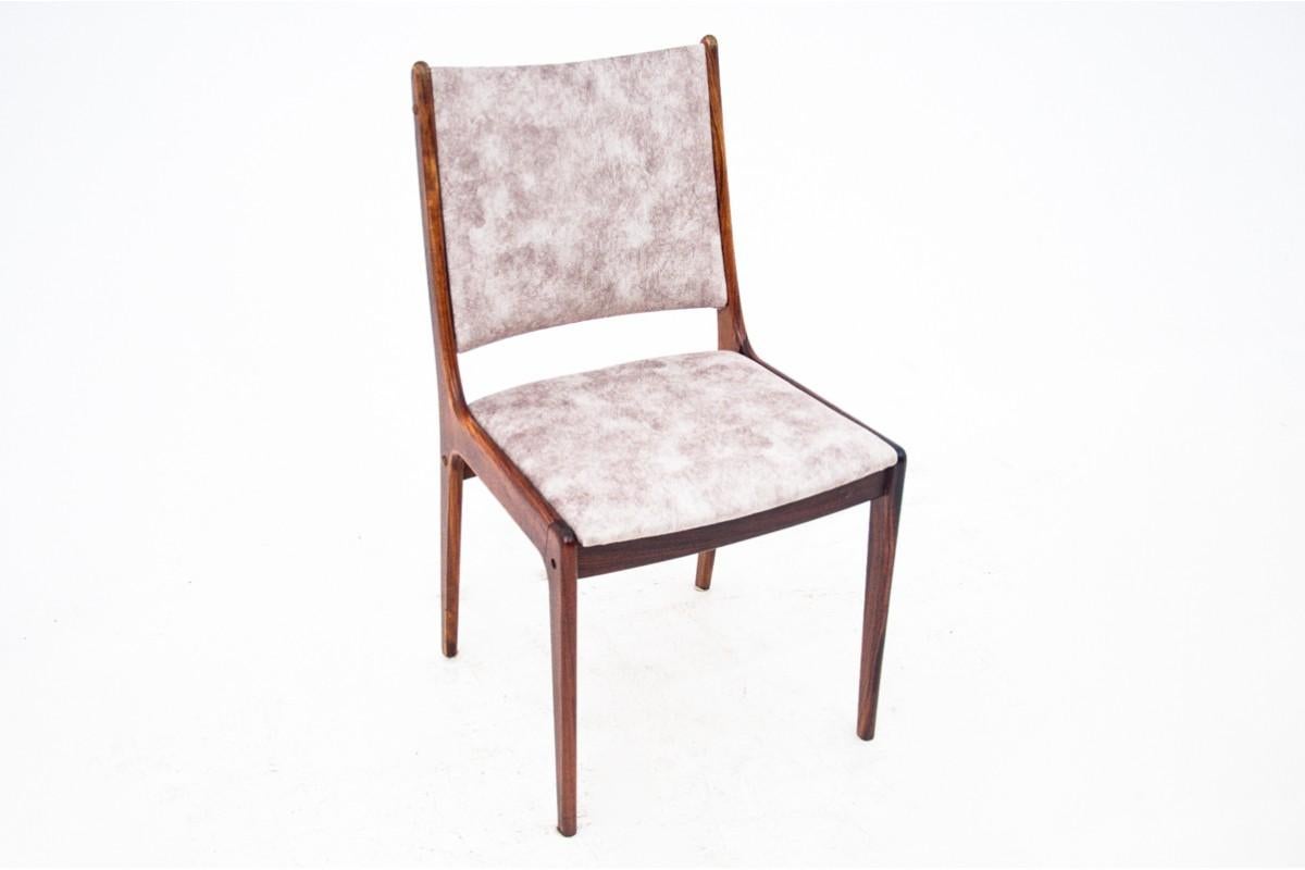 Set of 6 teak chairs, Uldum Mobelfabrik, Denmark, 1960s For Sale 2