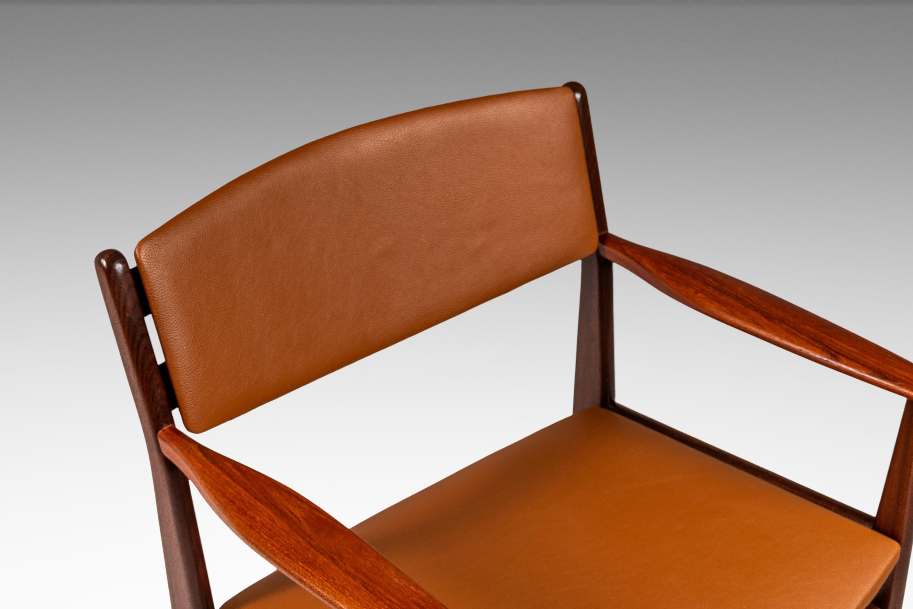 Ensemble de 6 chaises de salle à manger en teck par Poul Volther pour Frem Røjle,  Danemark, c.C. années 1960 3