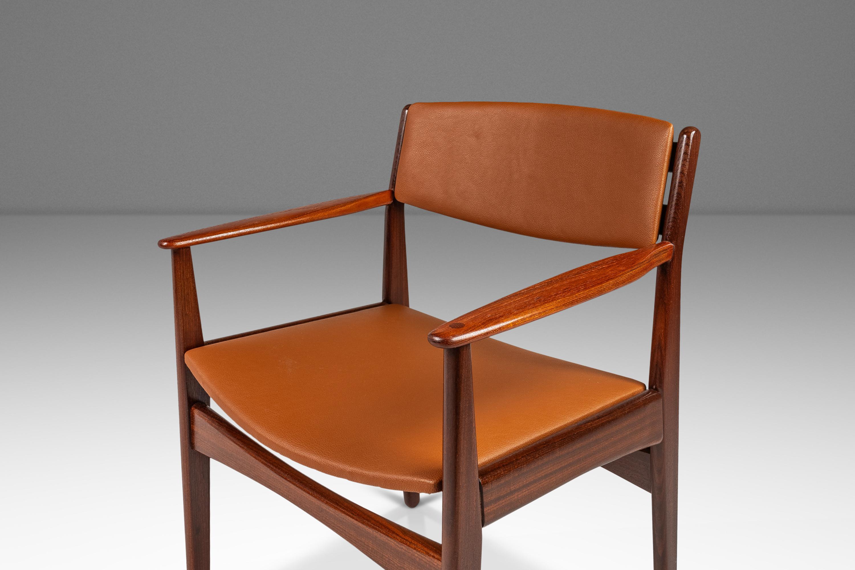 Ensemble de 6 chaises de salle à manger en teck par Poul Volther pour Frem Røjle,  Danemark, c.C. années 1960 5