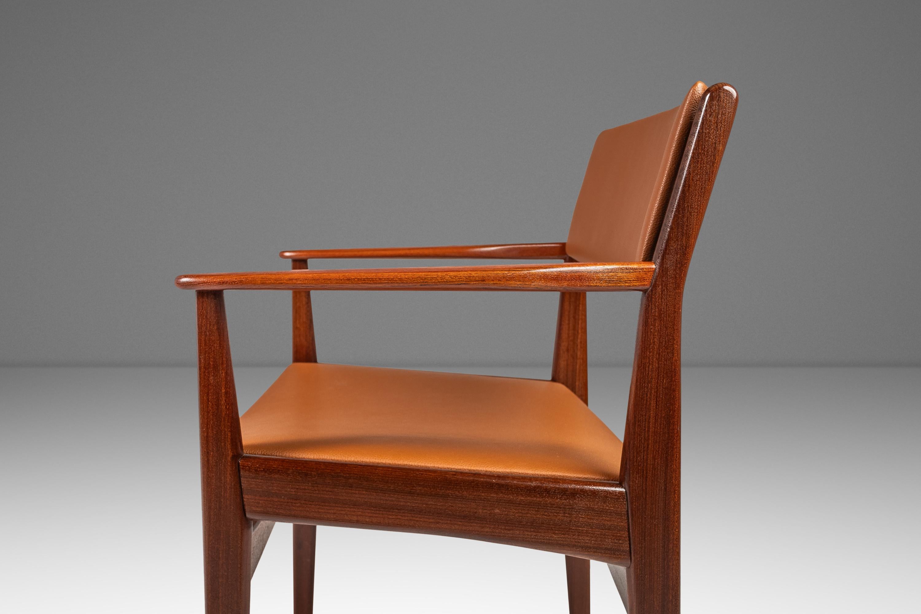Ensemble de 6 chaises de salle à manger en teck par Poul Volther pour Frem Røjle,  Danemark, c.C. années 1960 6