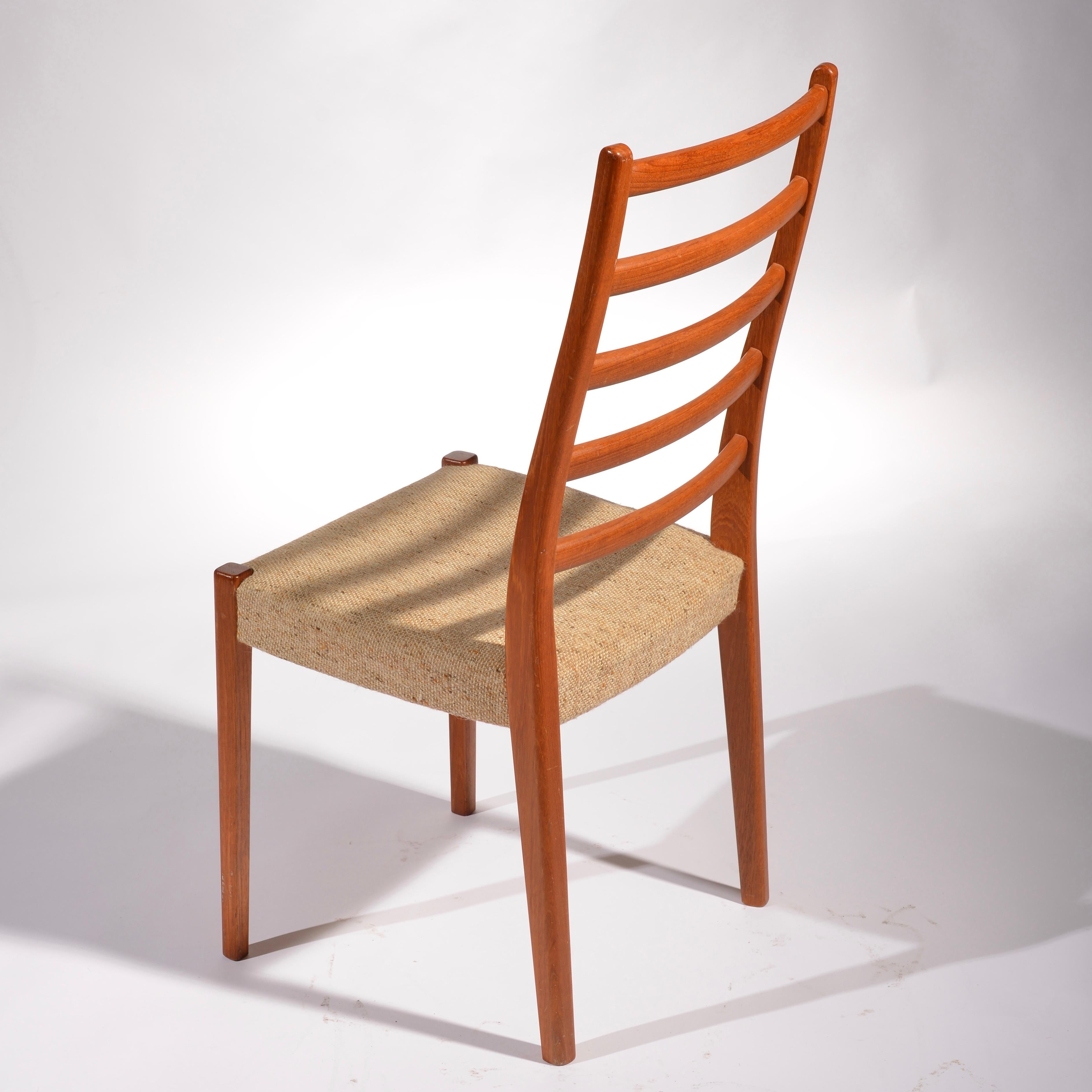 American 6 Teak Dining Chairs by Svegards Markaryd, Sweden For Sale