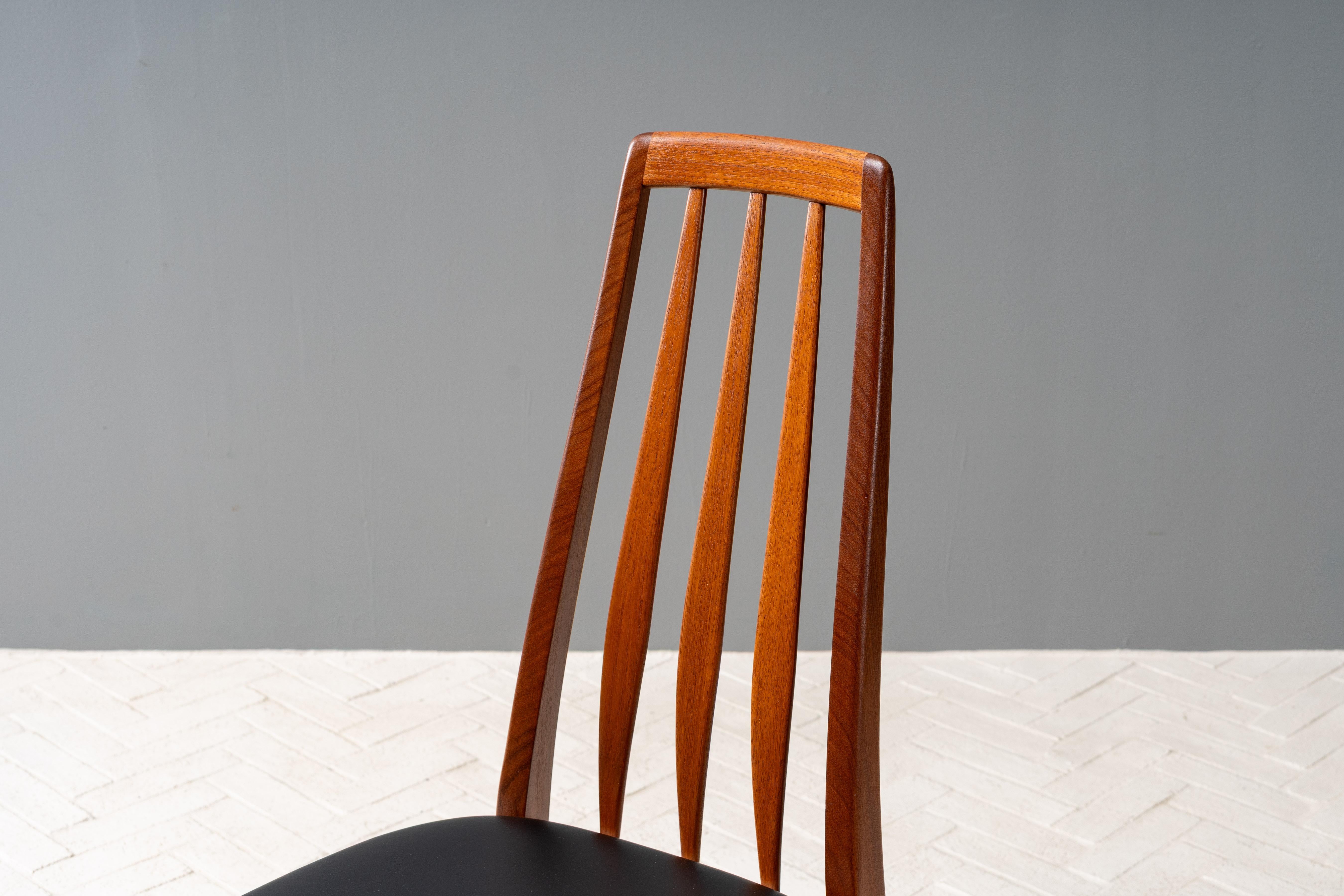 Set of 6 Teak Hornslet Dining Chairs en venta 3